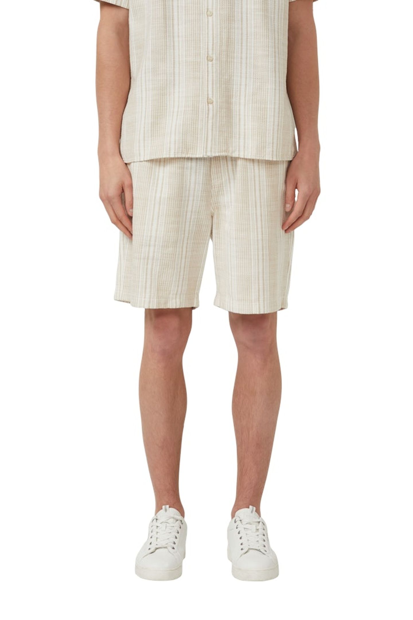 S.OLIVER SHORTS BROWN 1