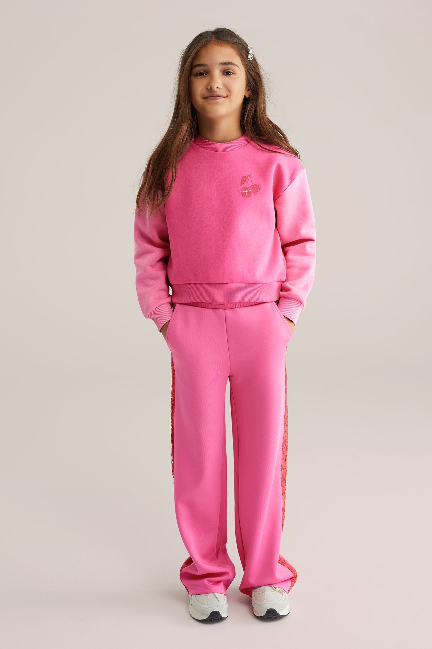 SWEATER BRIGHT PINK 2