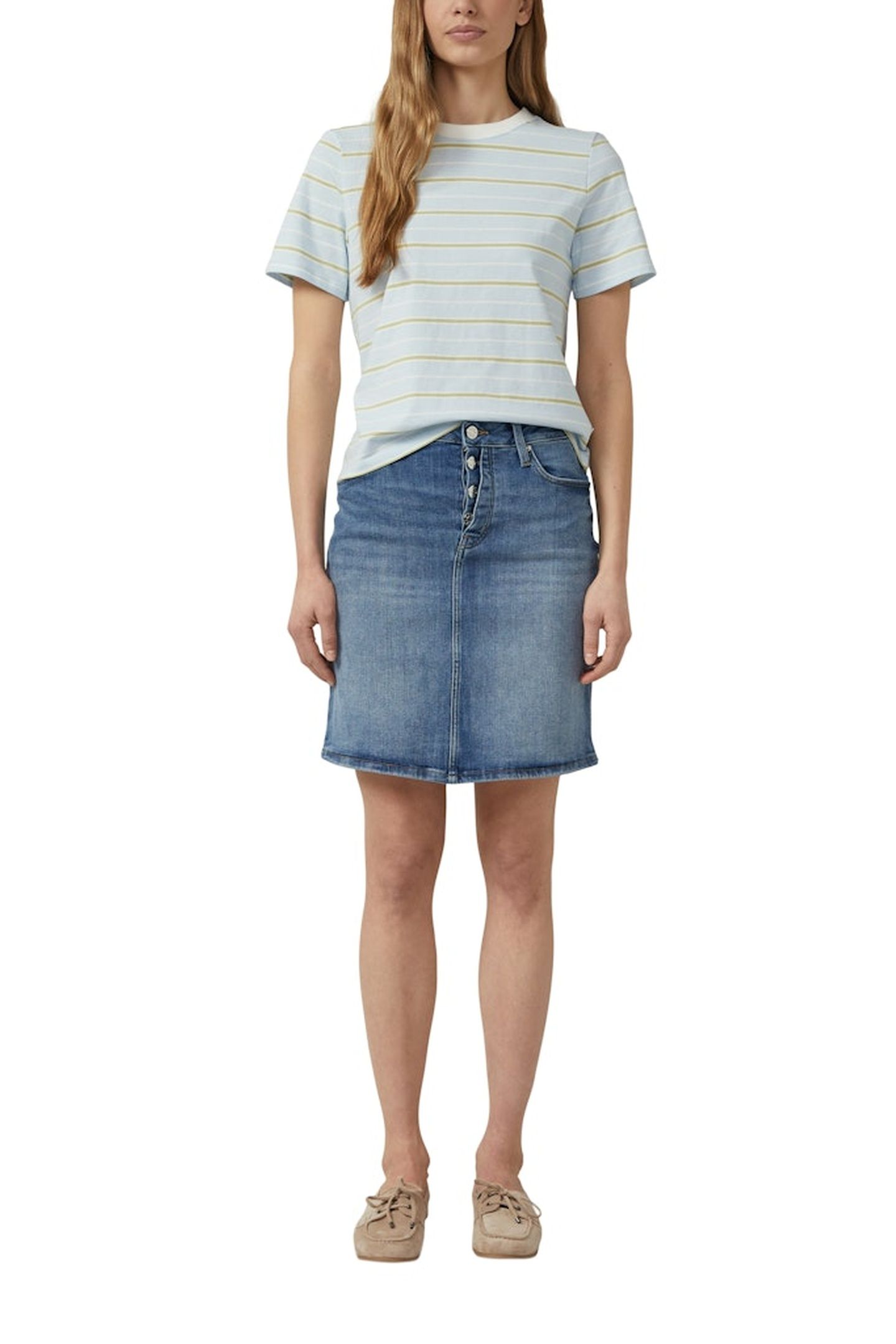 S.OLIVER SKIRTS BLUE DENIM 2