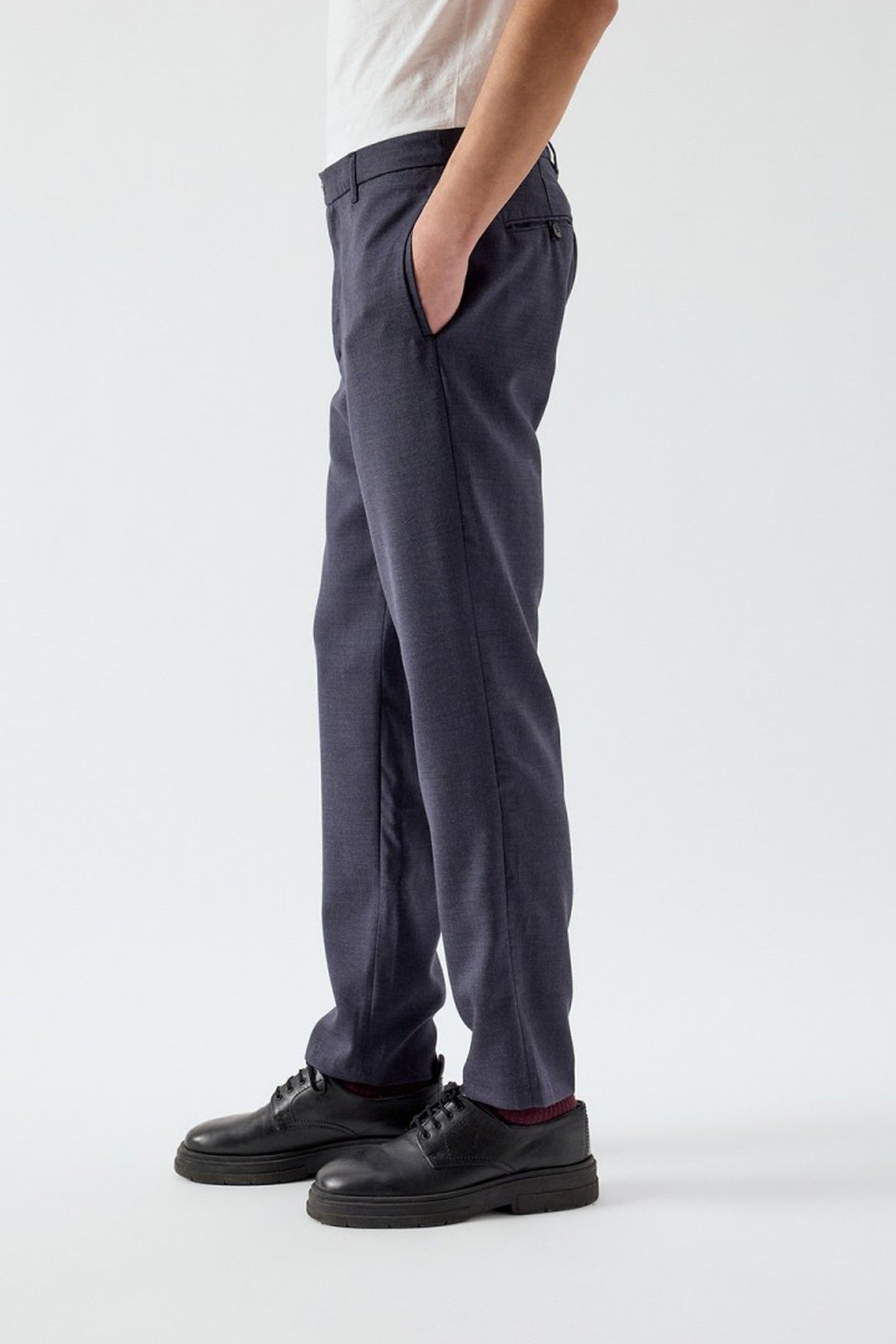 TABINSVILLE PANT NAVY CHINE 4