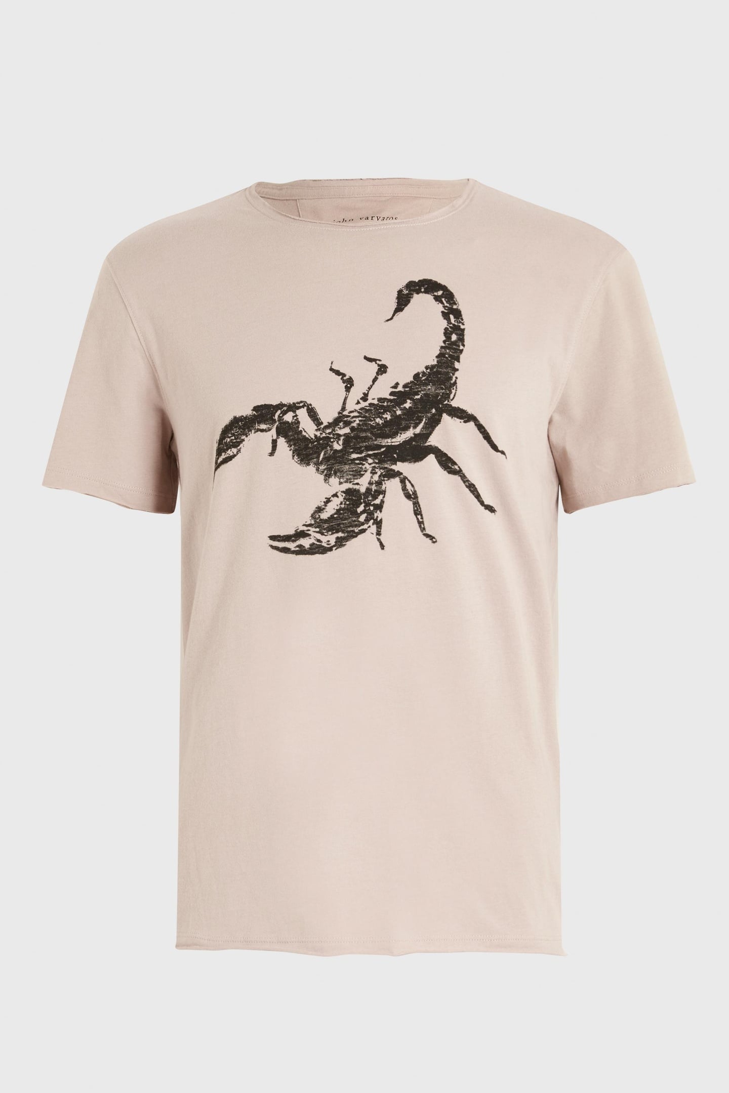 SS RAW EDGE TEE - SCORPIO DRIED PETAL 3