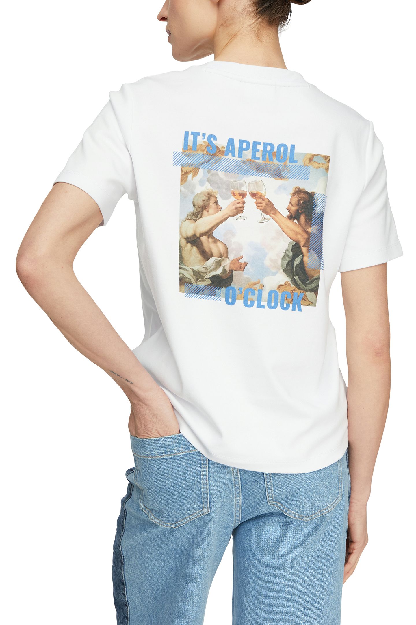 COMMA T-SHIRTS WHITE 3