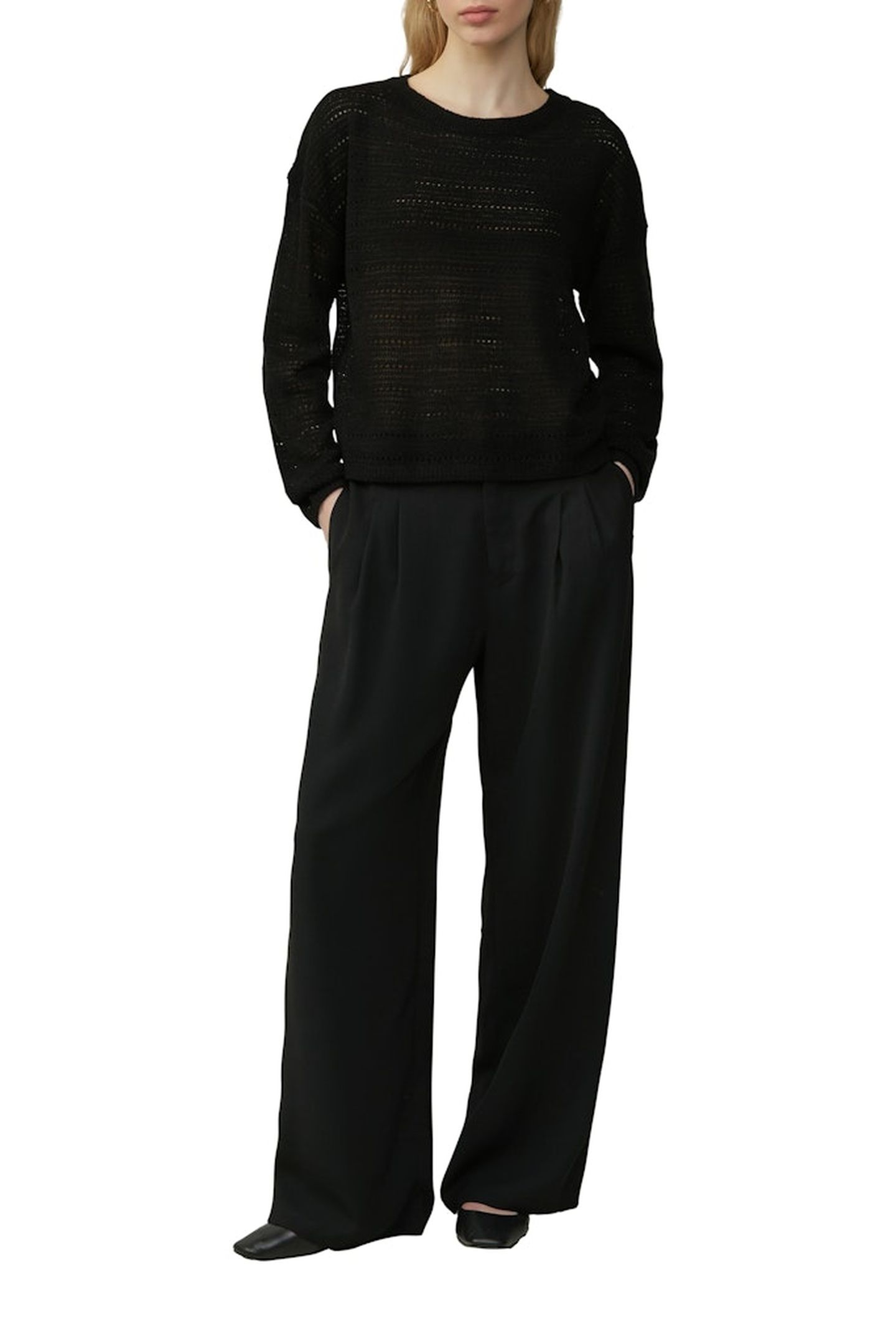 S.OLIVER-QS PULLOVER BLACK 2