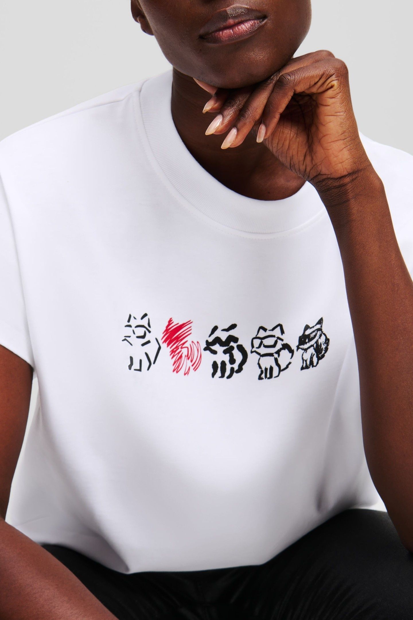 IKON SEASONAL LOGO C TSHIRT WHITE 5