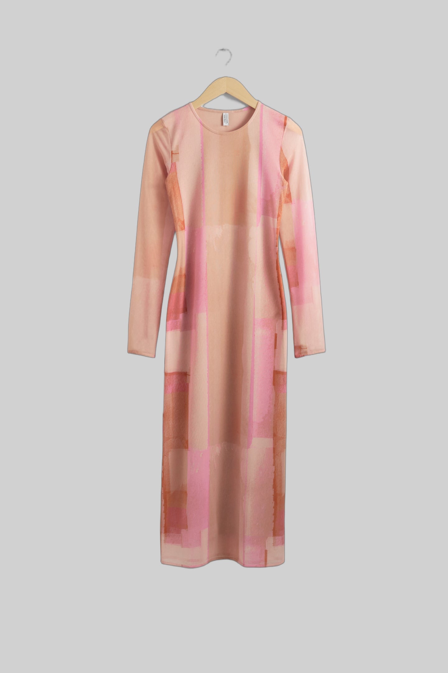 ZED MESH DRESS PINK 3