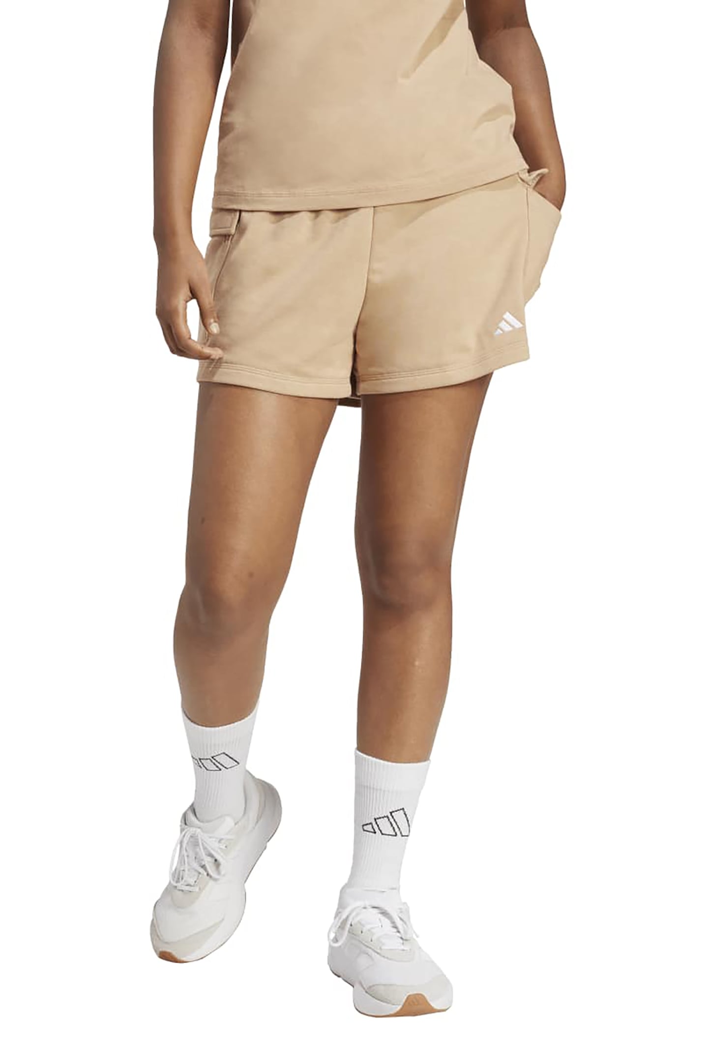 SPORTSWEAR ESSENTIALS SMALL LOGO FRENCH TERRY CARGO SHORTS W 1