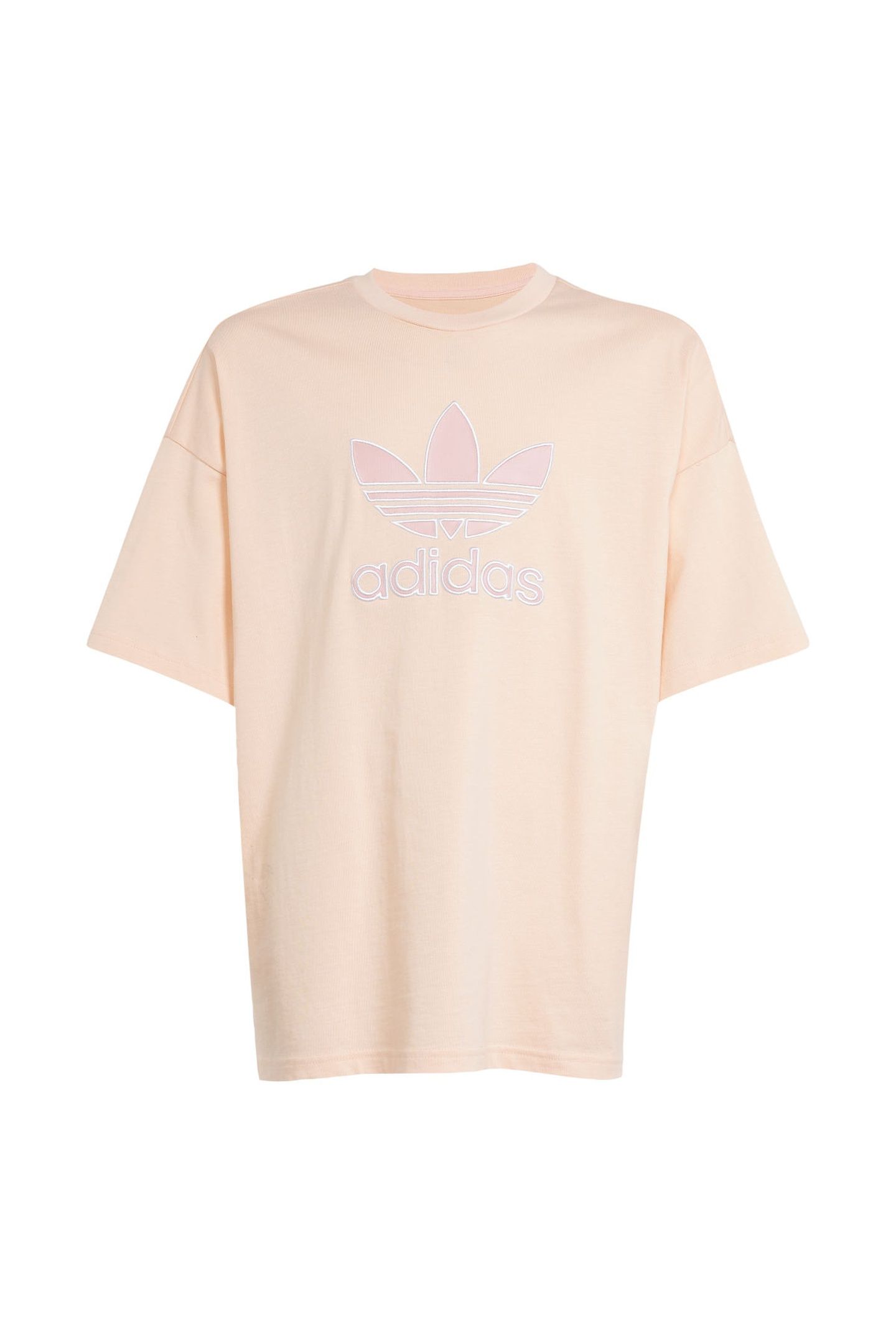 ORIGINALS OVERSIZE TREFOIL TEE BIG LOGO EXECUTION HAZE CORAL 5