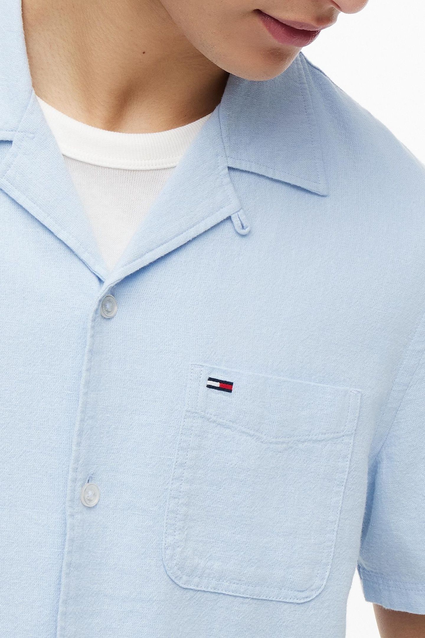 TJM REGULAR LINEN BLEND SWEET BLUE 5