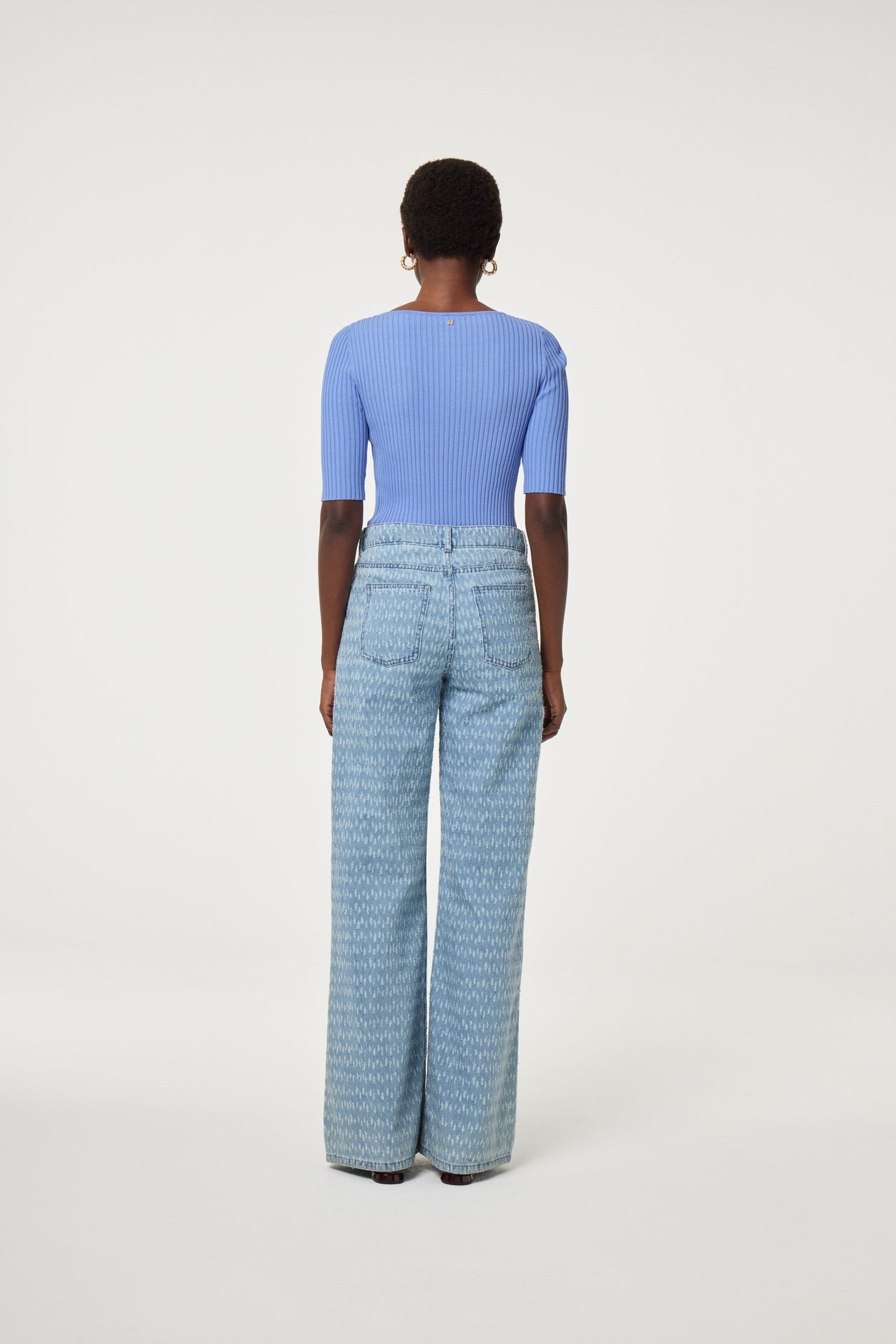 ALIDA PULLOVER FRENCH BLUE 3