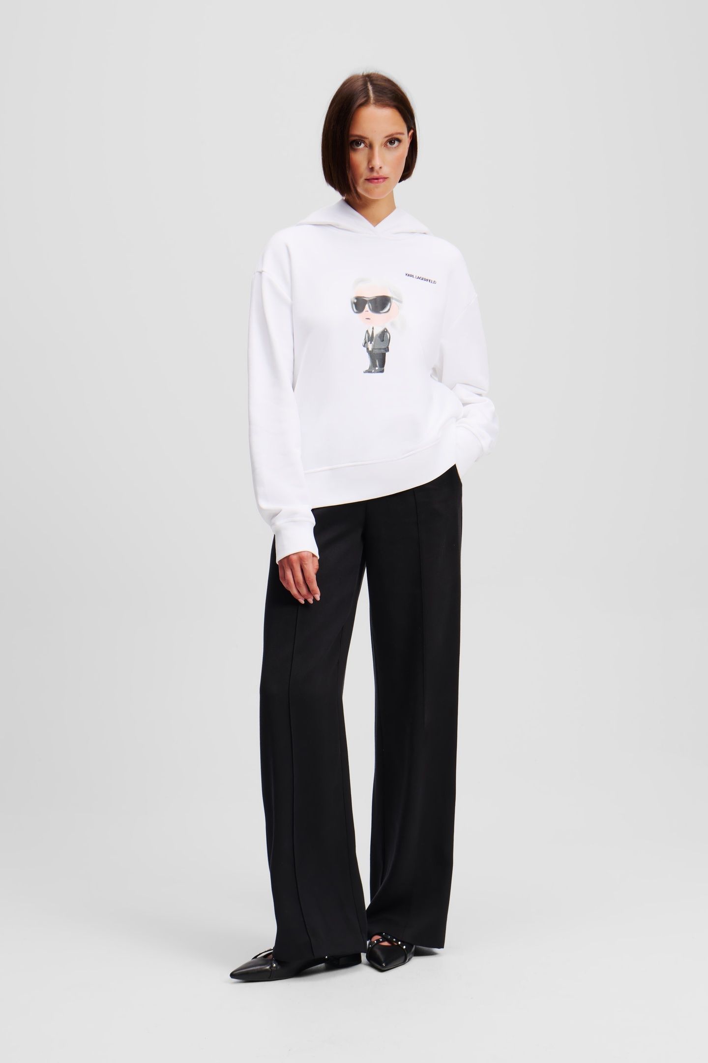 IKON AQUARELLE K HOODIE WHITE 2