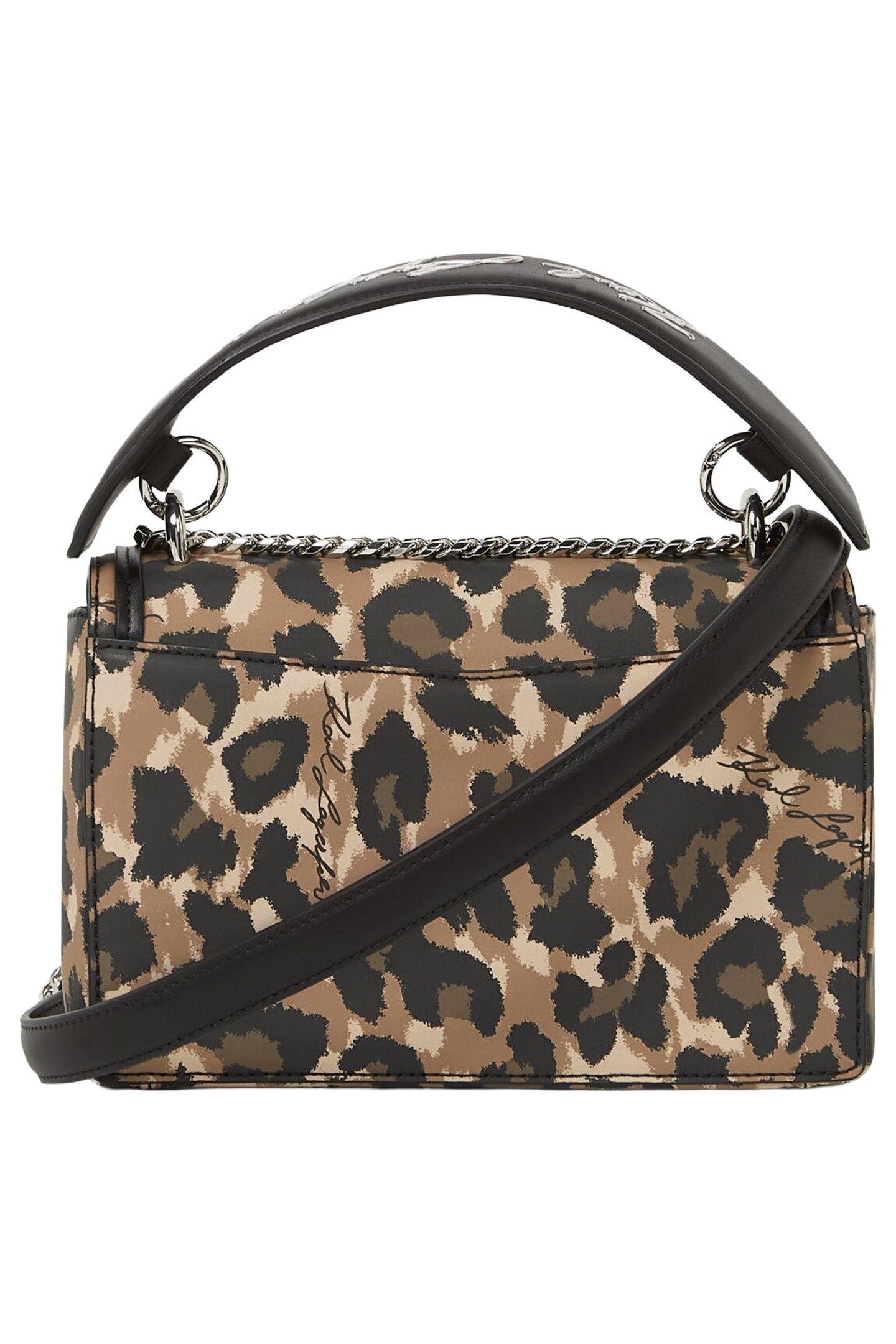K/STYLE LEOPARD SHOULDER BAG LEOPARD SIGNATURE 2
