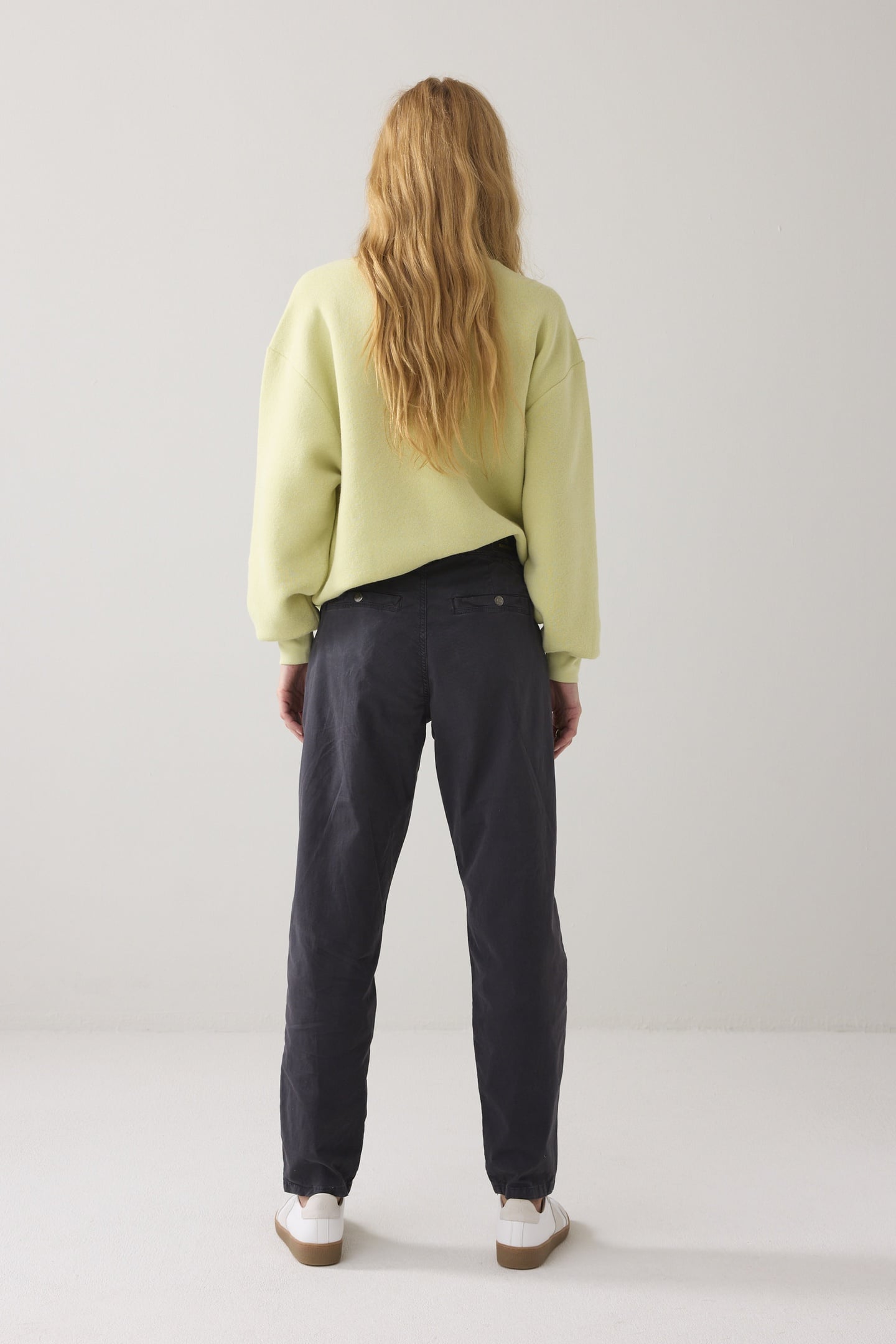 TAPERED AURORA STRETCH TWILL ANTHRACITE 2