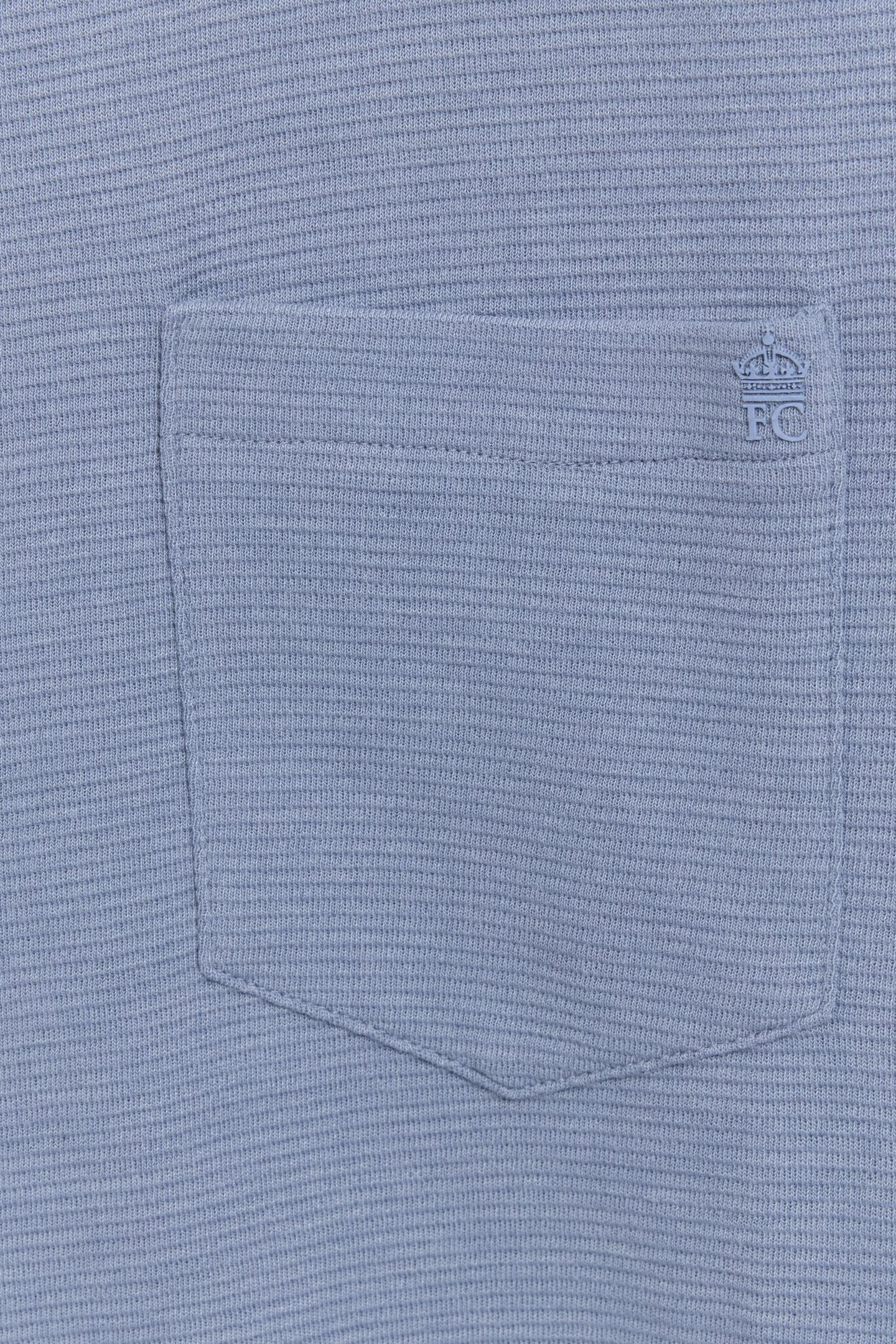 OTTOMAN POCKET LGT BLUE MEL 2