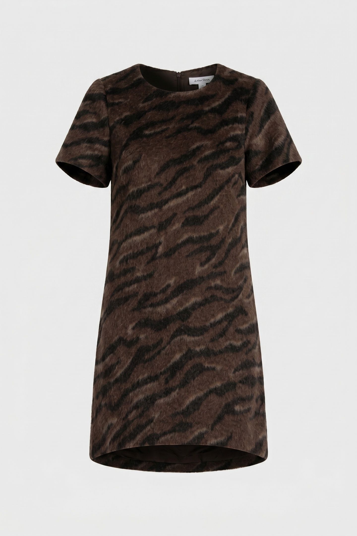 ETIENNA DRESS BROWN 5