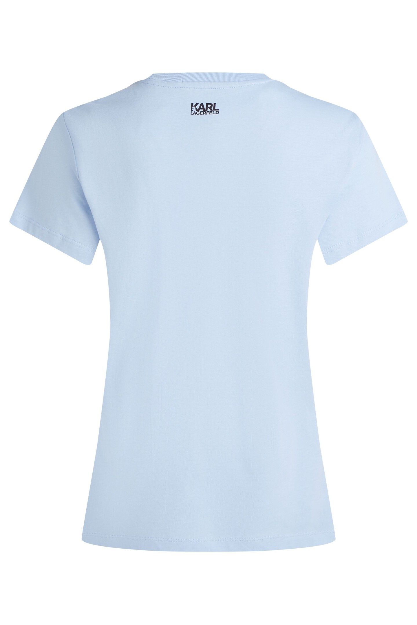 K LOGO BOUCLE T-SHIRT LIGHT BLUE 2