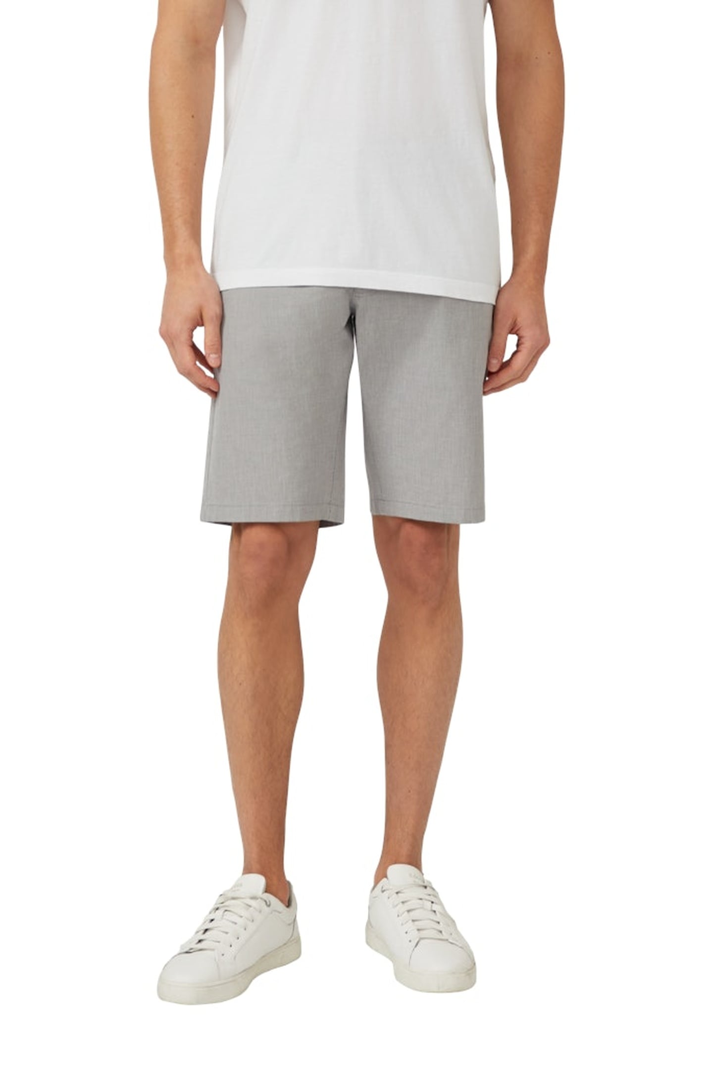 S.OLIVER SHORTS GREY/BLACK 1