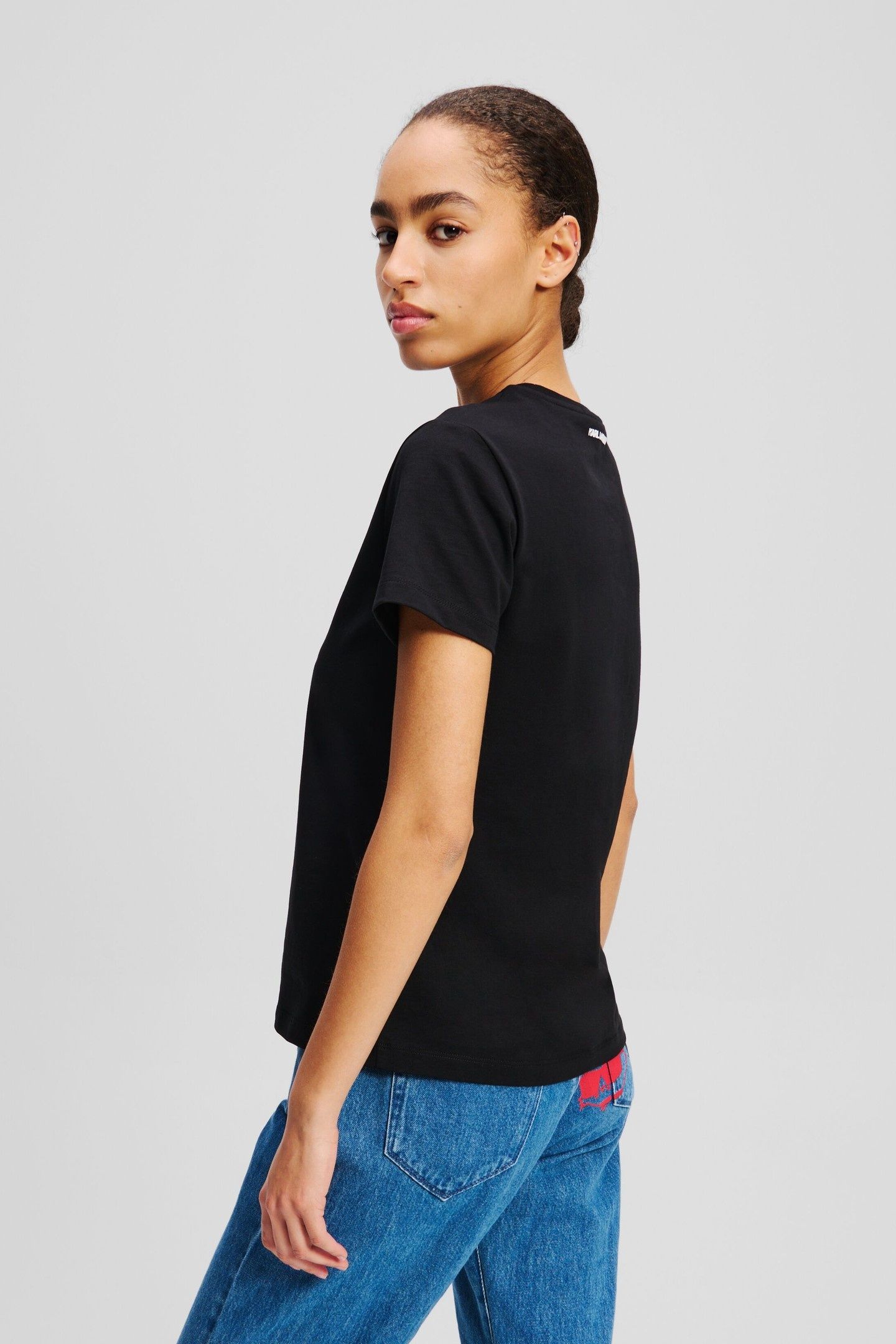 IKON COLOUR REGULAR T-SHIRT BLACK 2