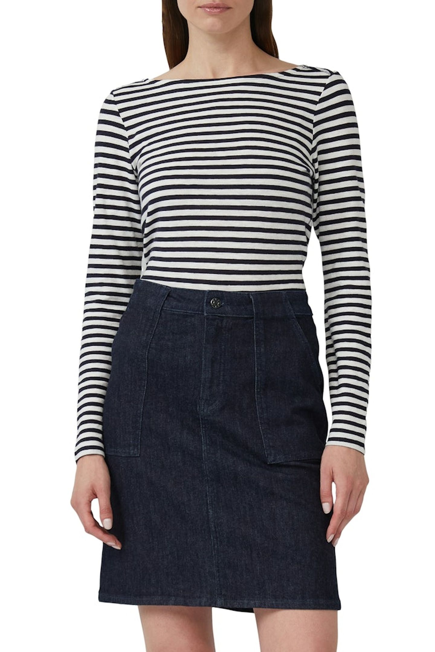 S.OLIVER SKIRTS BLUE DENIM 1