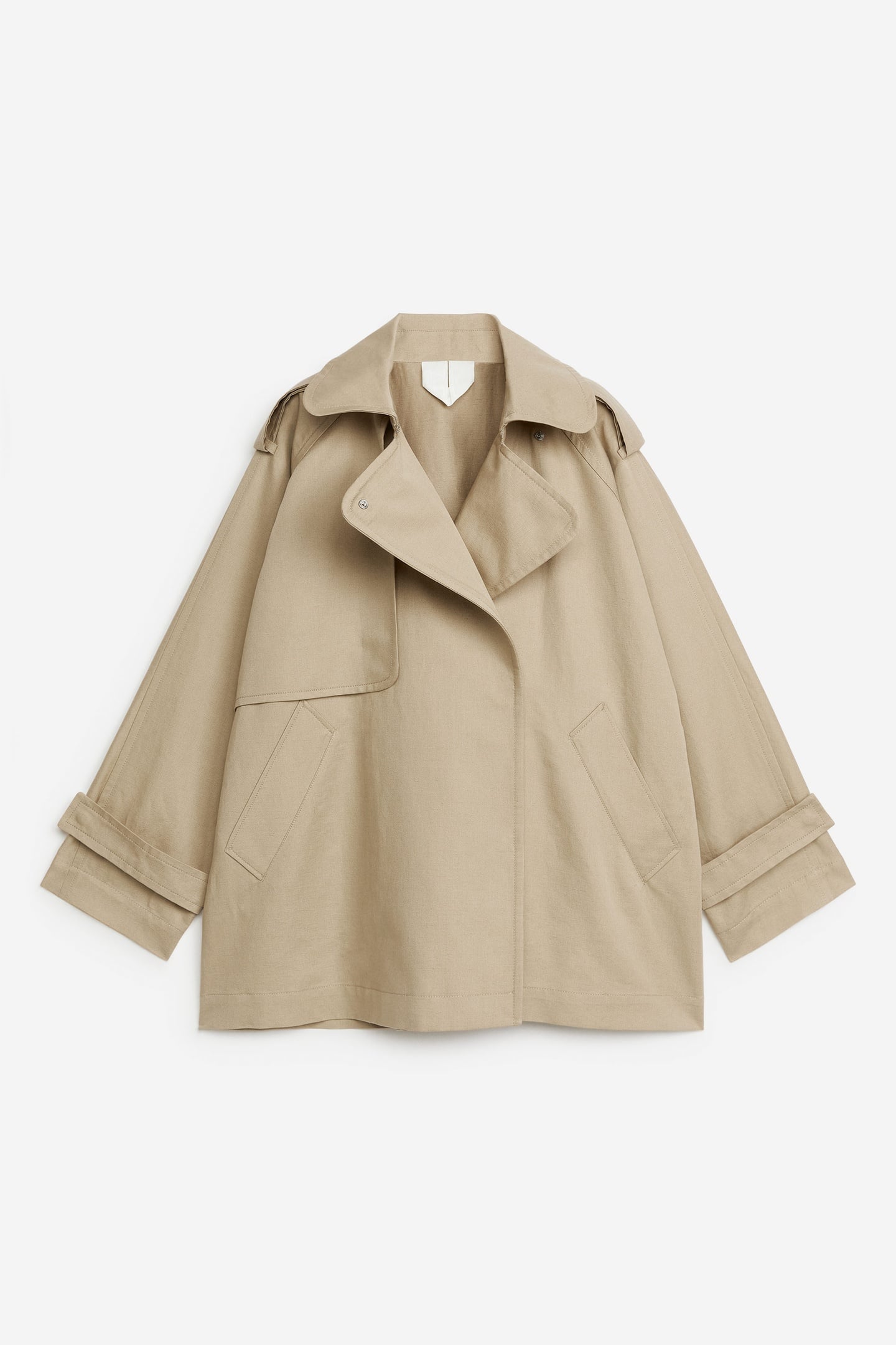 KALMAR SHORT TRENCH NEW FIT BEIGE 2