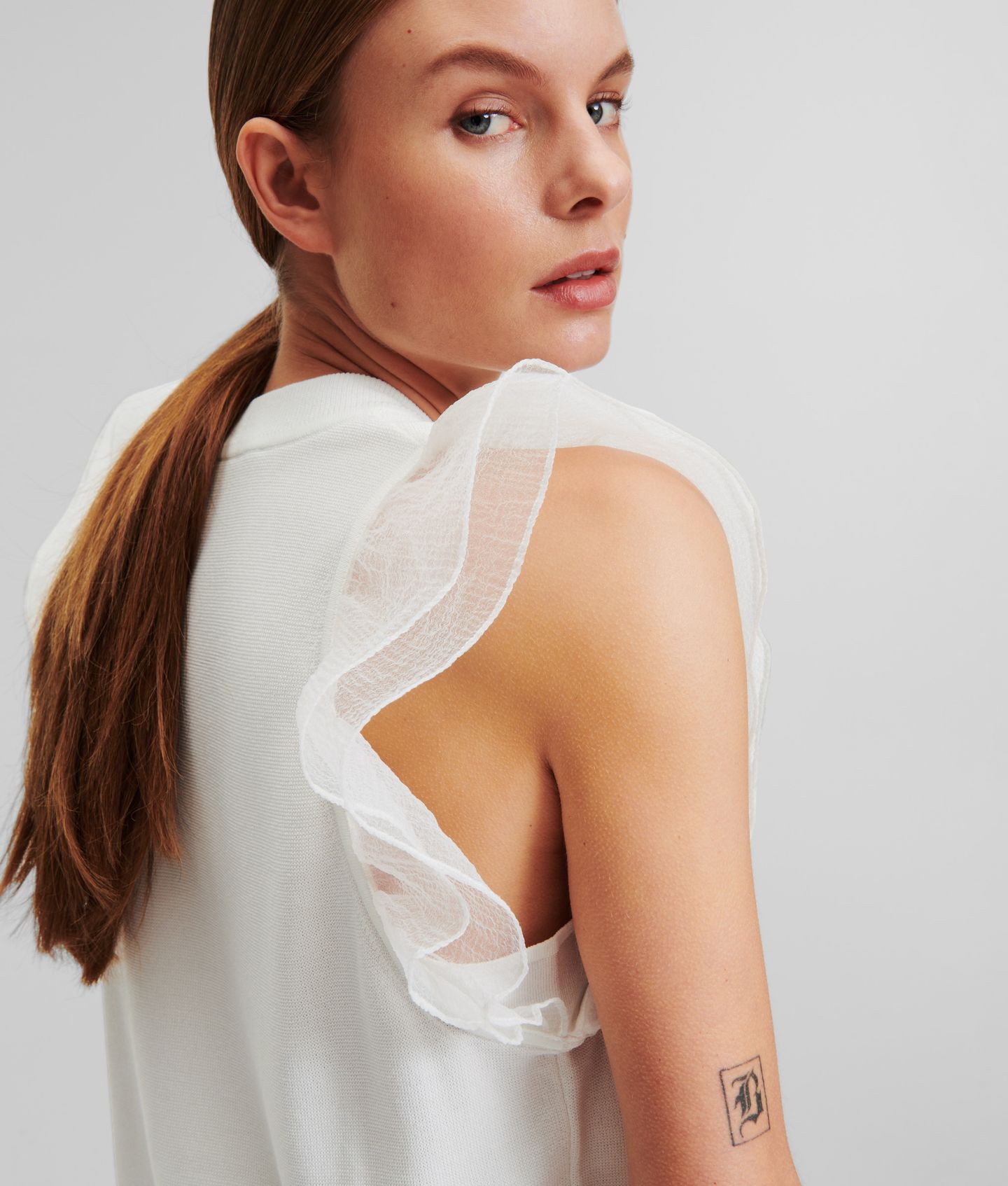 PUFF SLEEVE TOP WHITE 5
