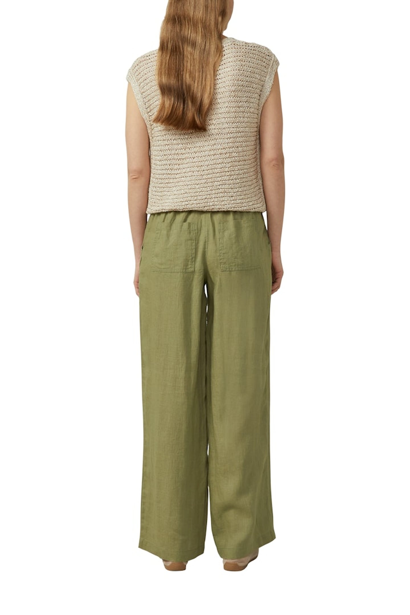 S.OLIVER PANTS ARMY GREEN 6