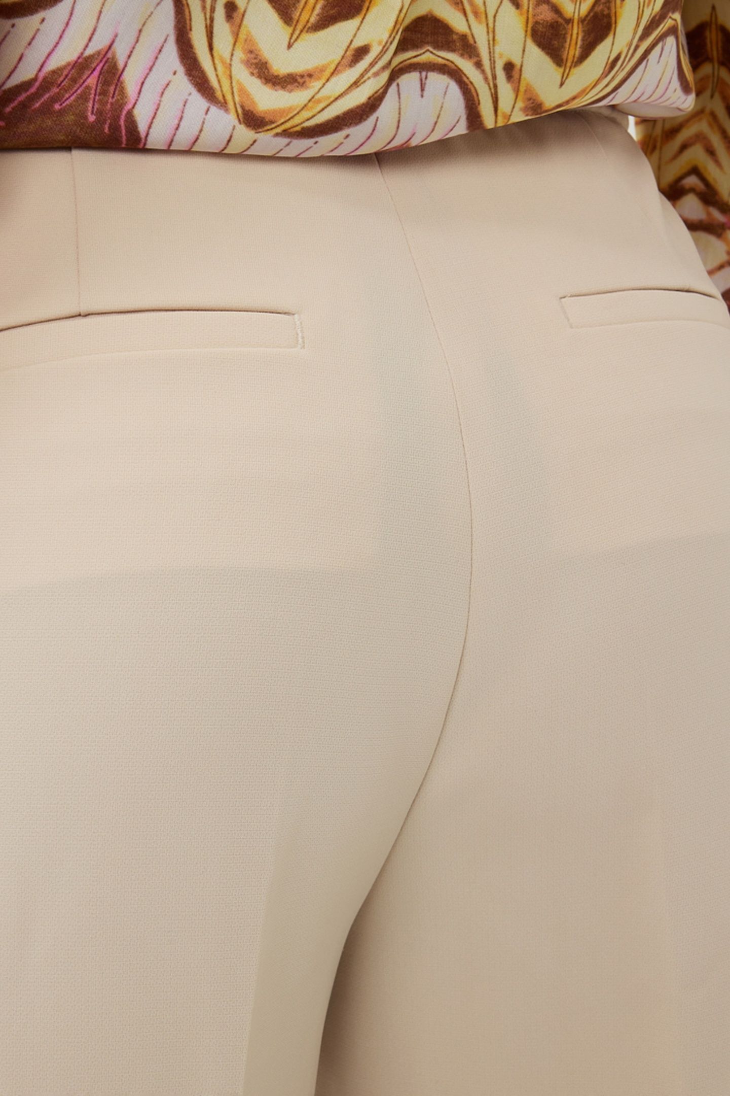 TROUSERS STRAIGHT BASIC SAND 8