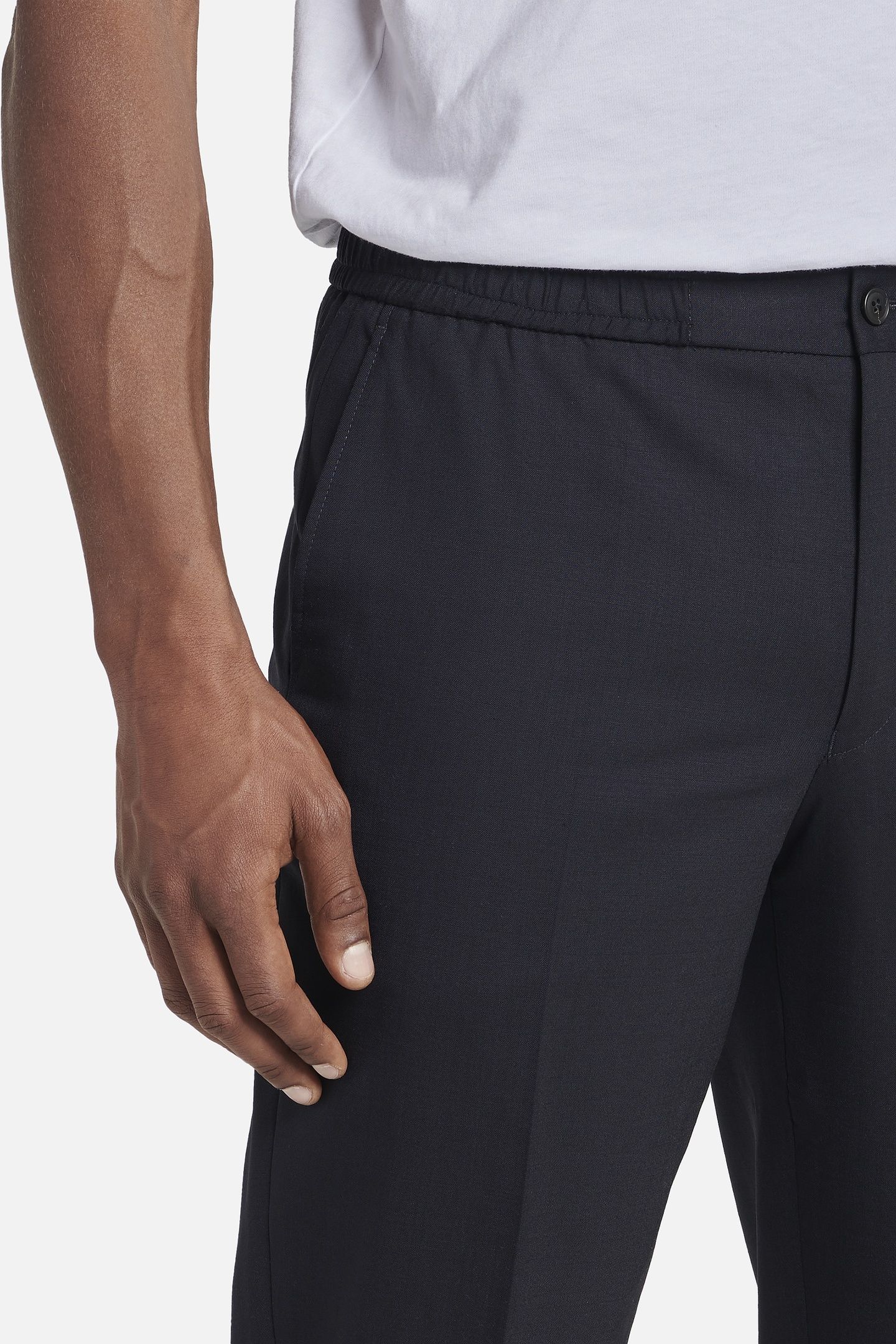 DETROIT TRAVELLER WOOL-STRETCH NAVY 3