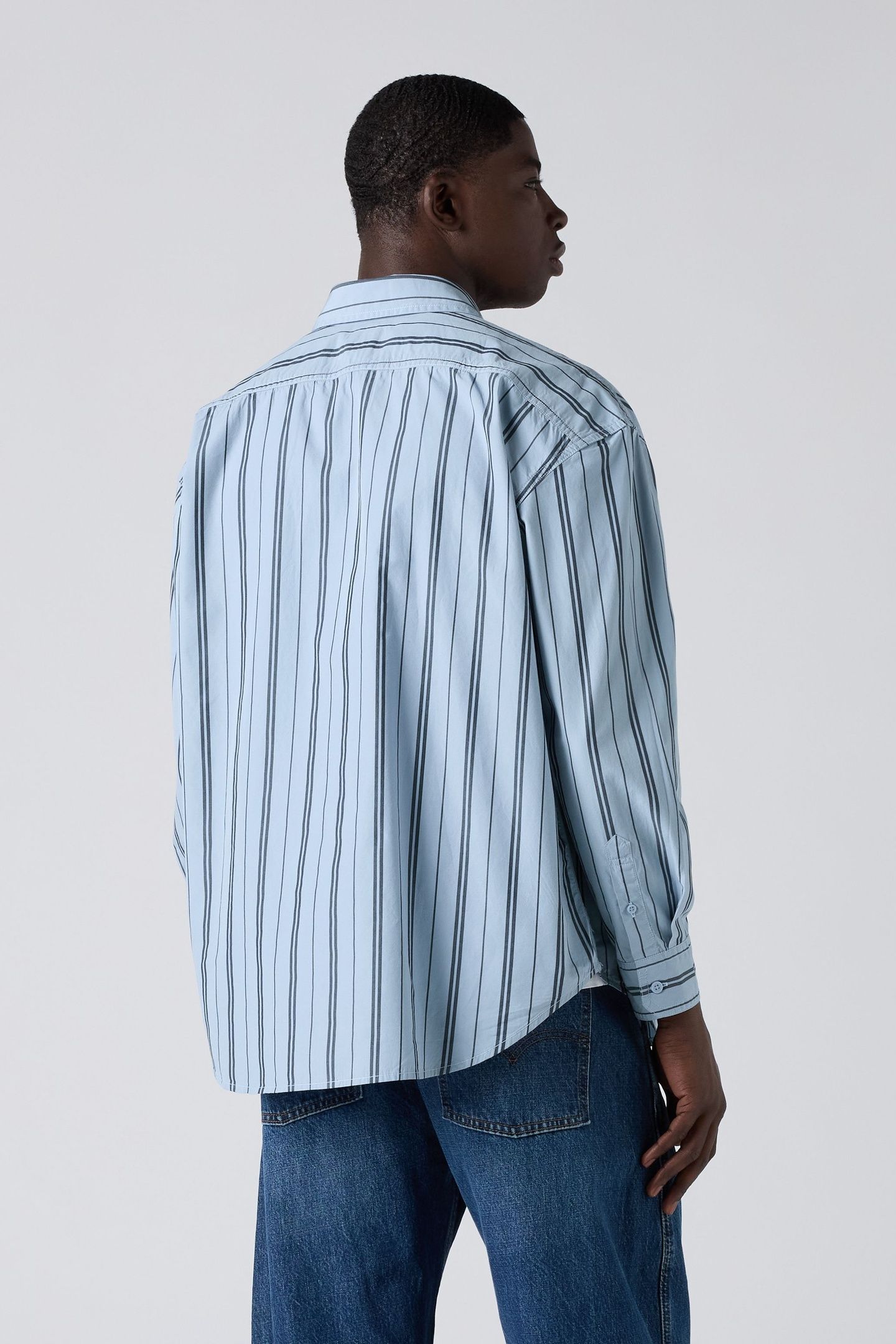 CORDUROY LOOSE BUTTON-UP SHIRT 3