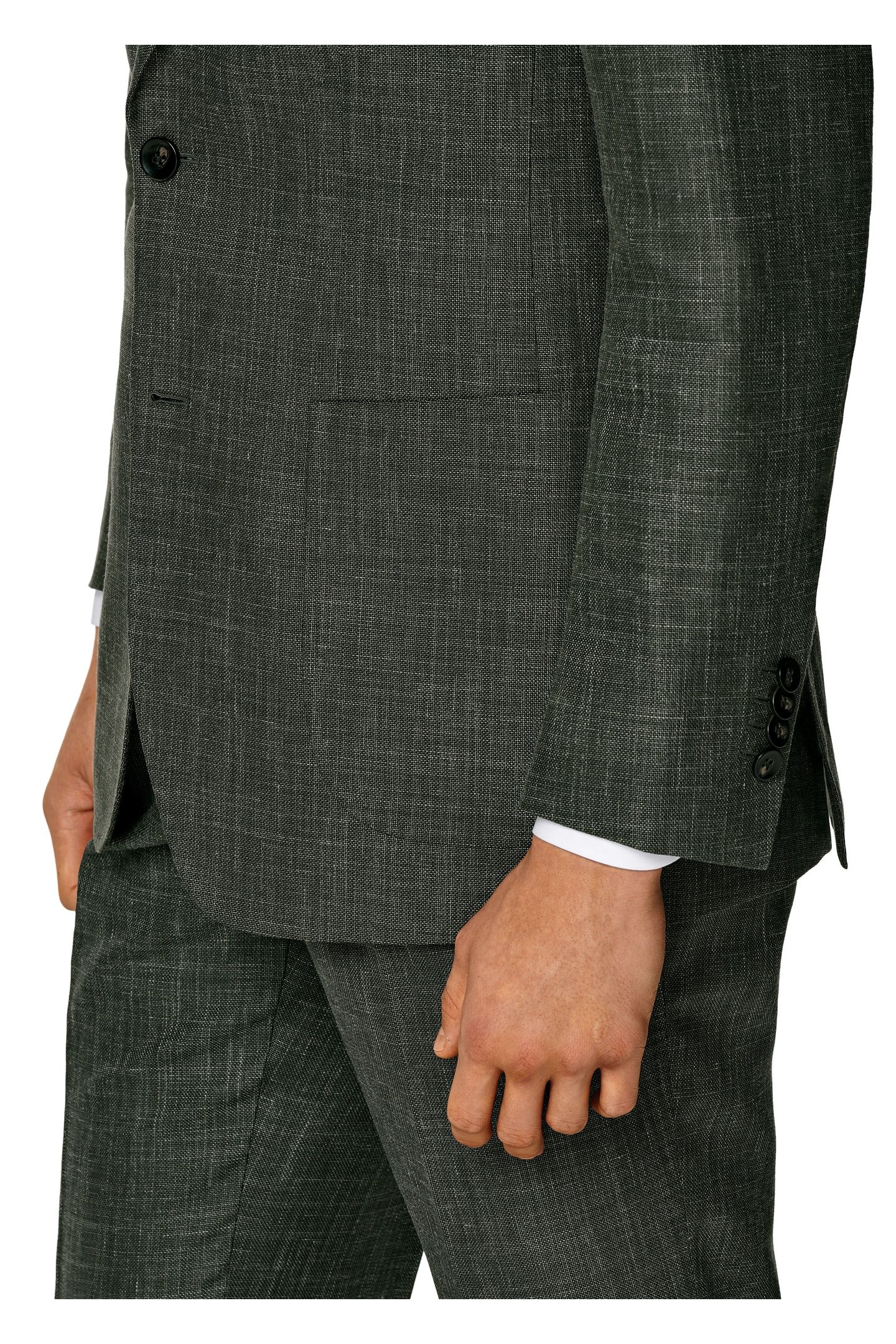SUIT-GREEN NESTED SUITS DARK GREEN 9