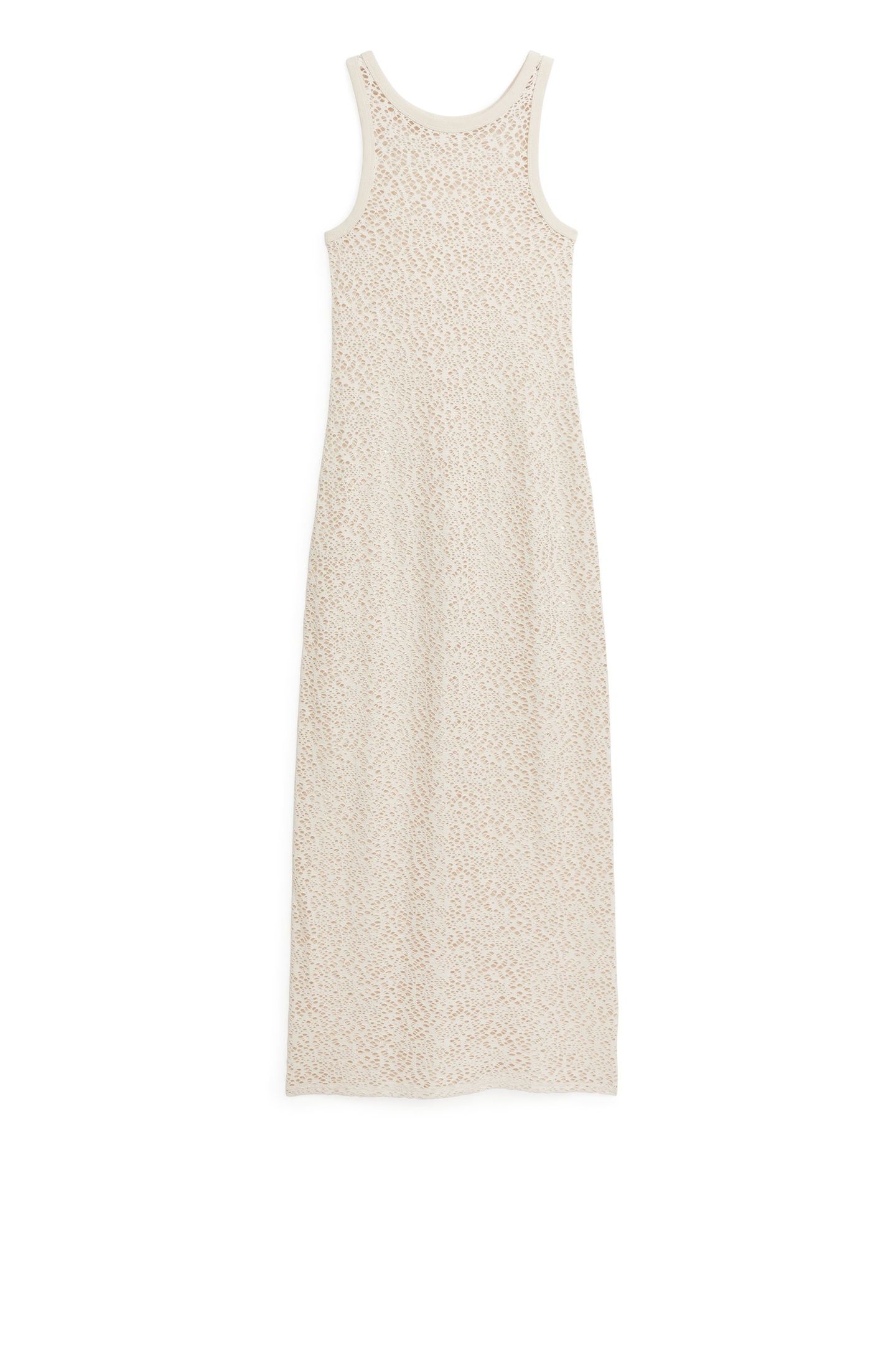 PRESS MERRICK LACE DRESS BEIGE 3