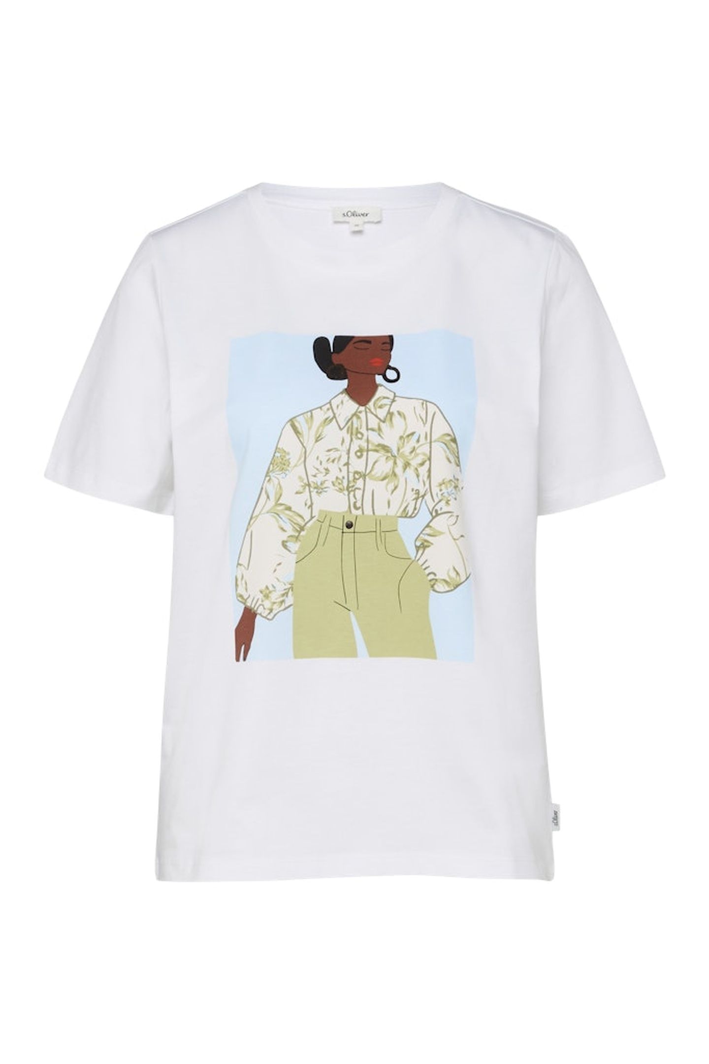 S.OLIVER T-SHIRTS WHITE 8