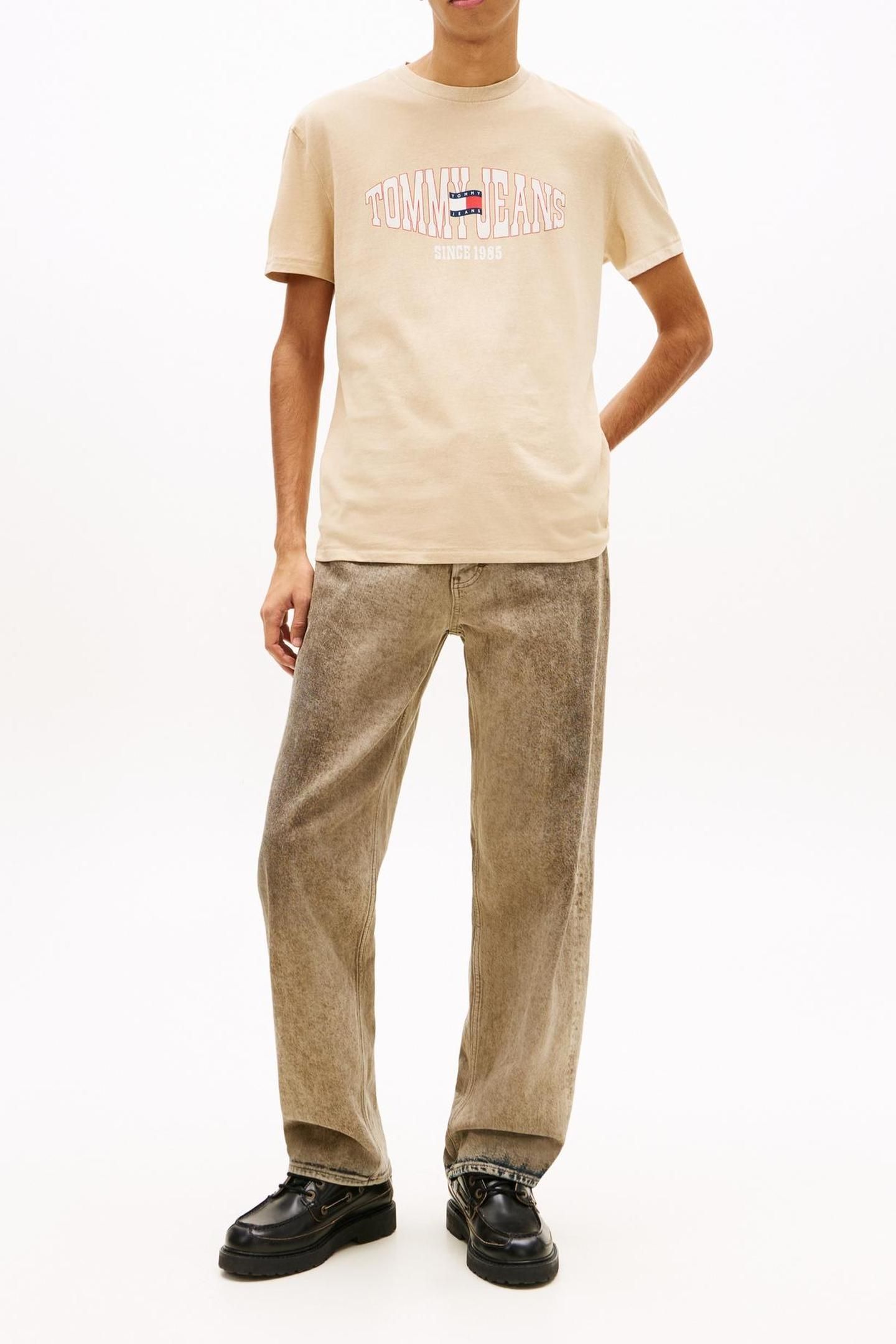 TJM REGULAR LA WAVING T-SHIRT GENTLE GOLD 2