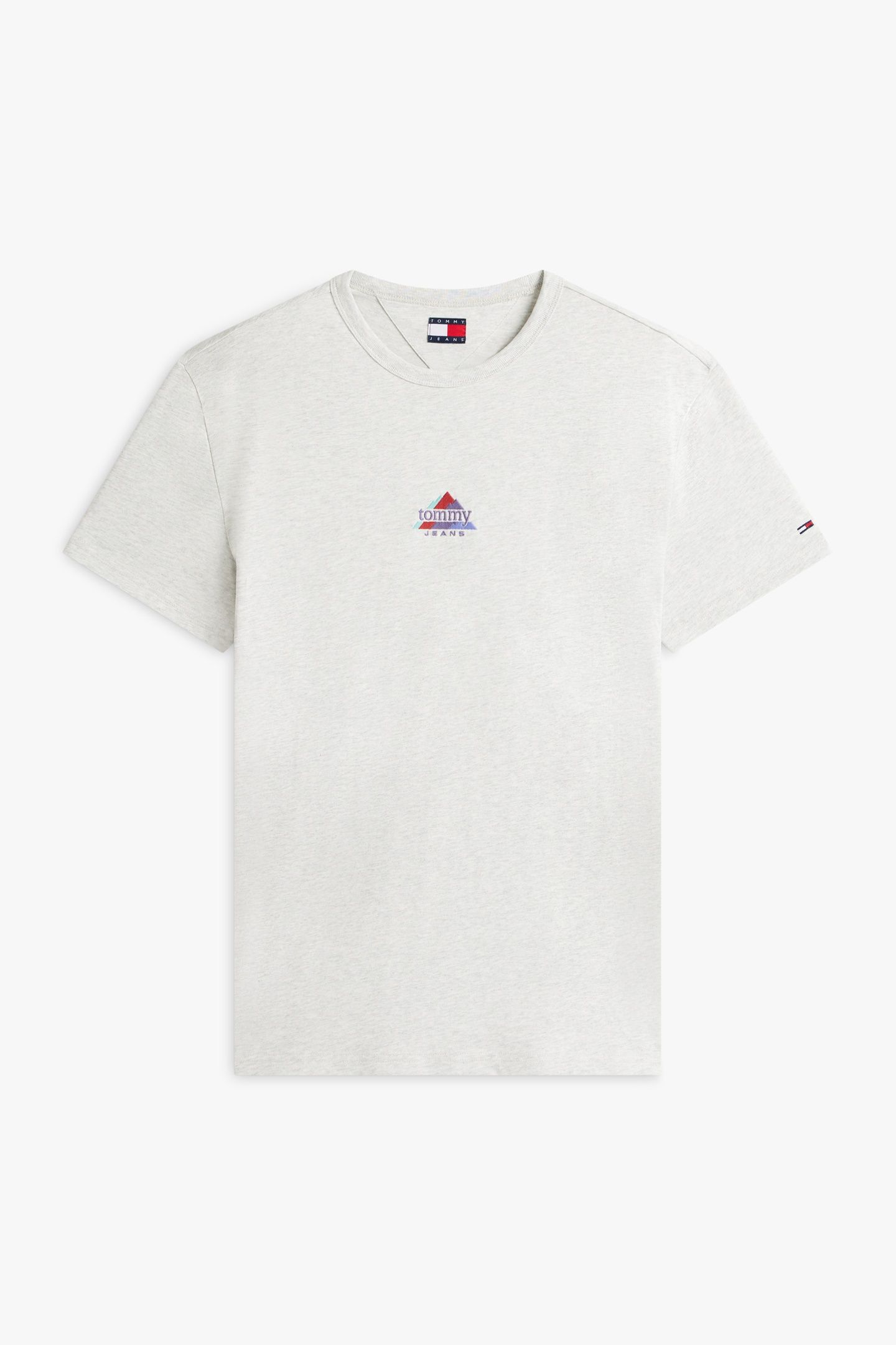 TJM REGULAR PEAKS SS TEE ICE GREY HEATHER 4