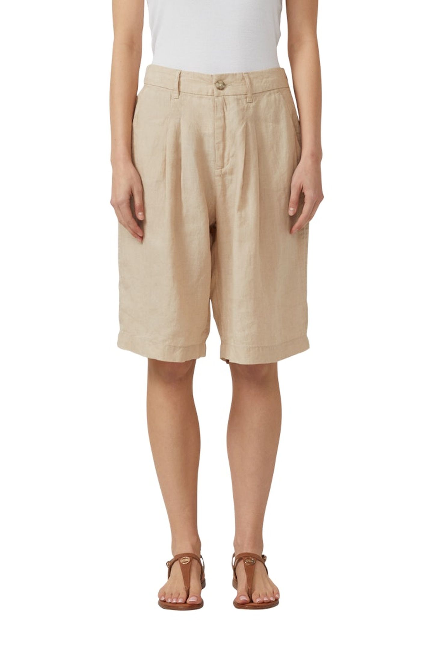 S.OLIVER SHORTS BEIGE 1