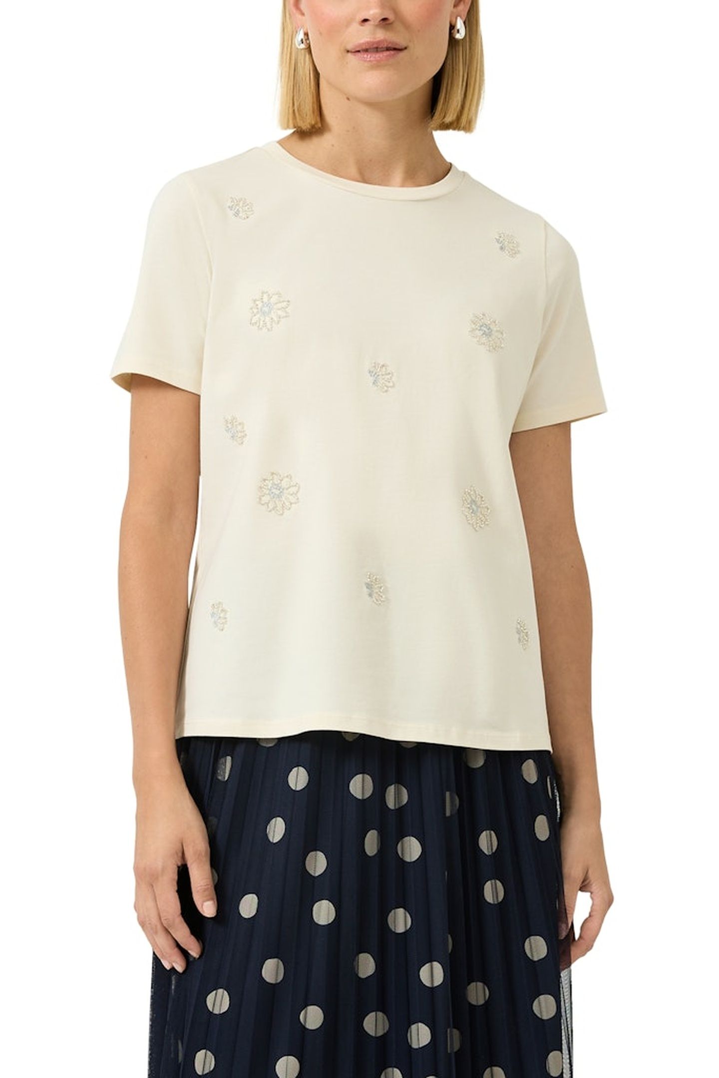 S.OLIVER T-SHIRTS OFFWHITE 3