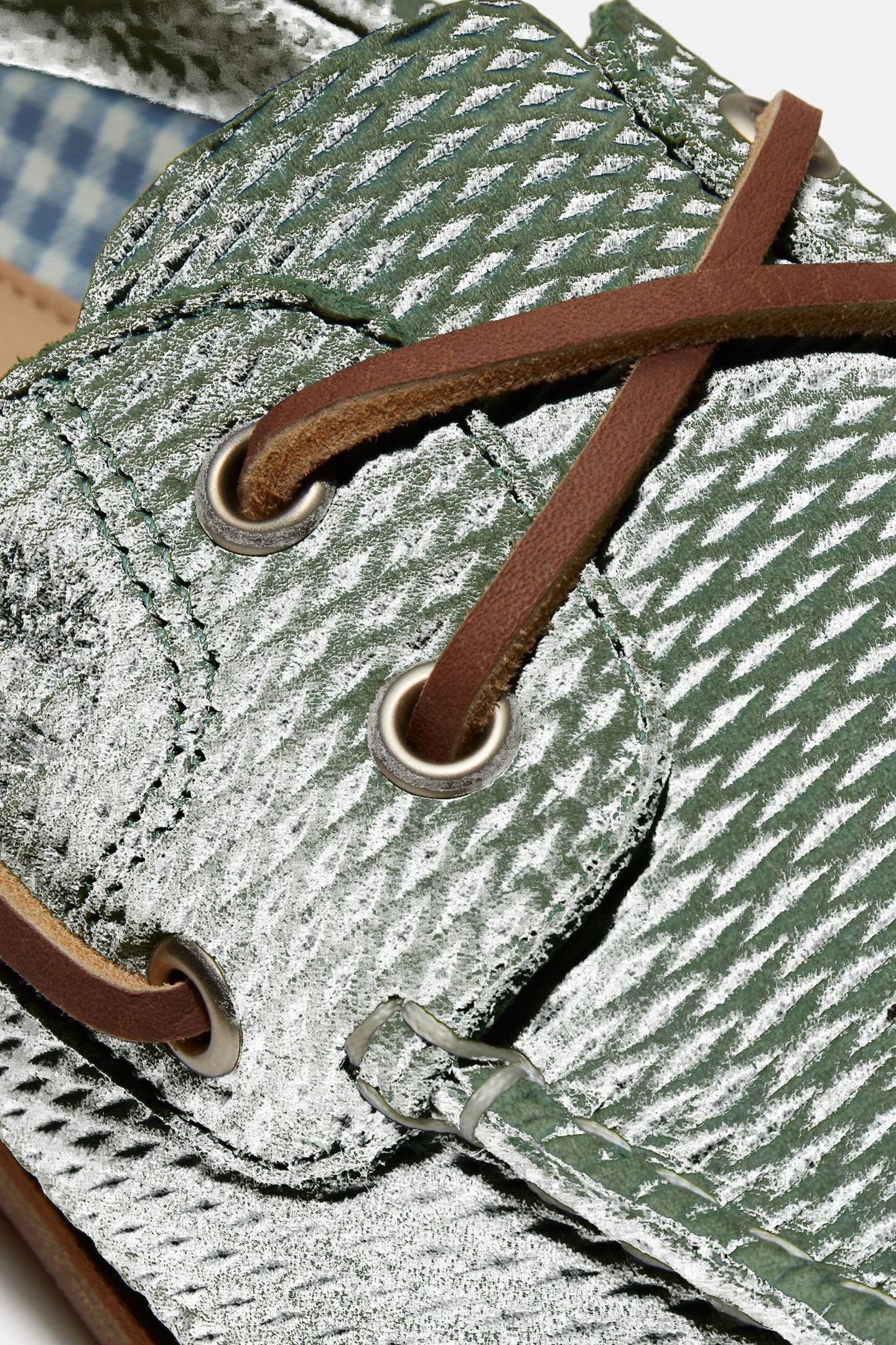 BOAT SHOE MEDIUM GREEN 8