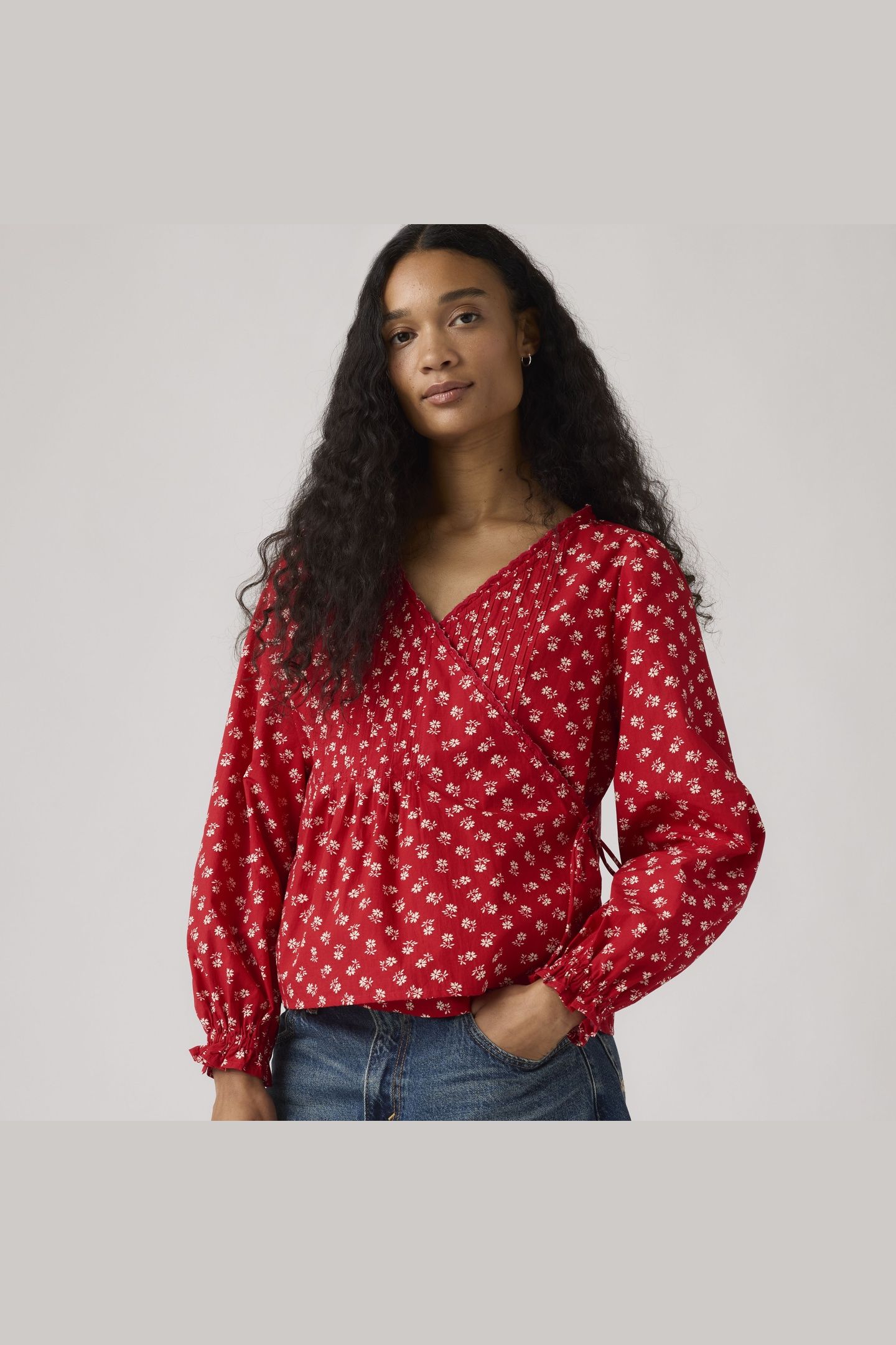 SOLEIL WRAP BLOUSE 2