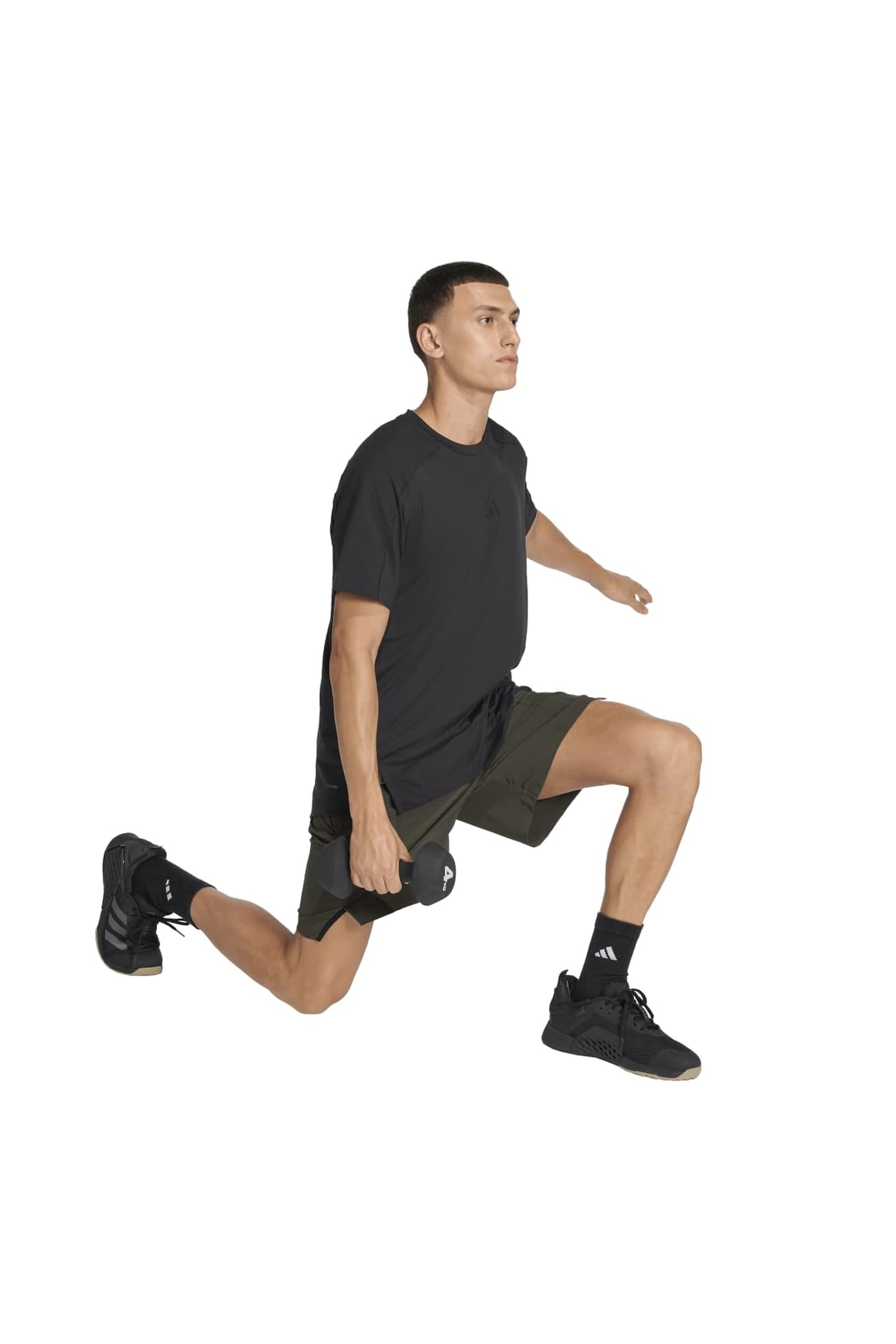 UNISEX PERFORMANCE D4T WORKOUT SHORT NIGHT CARGO 3