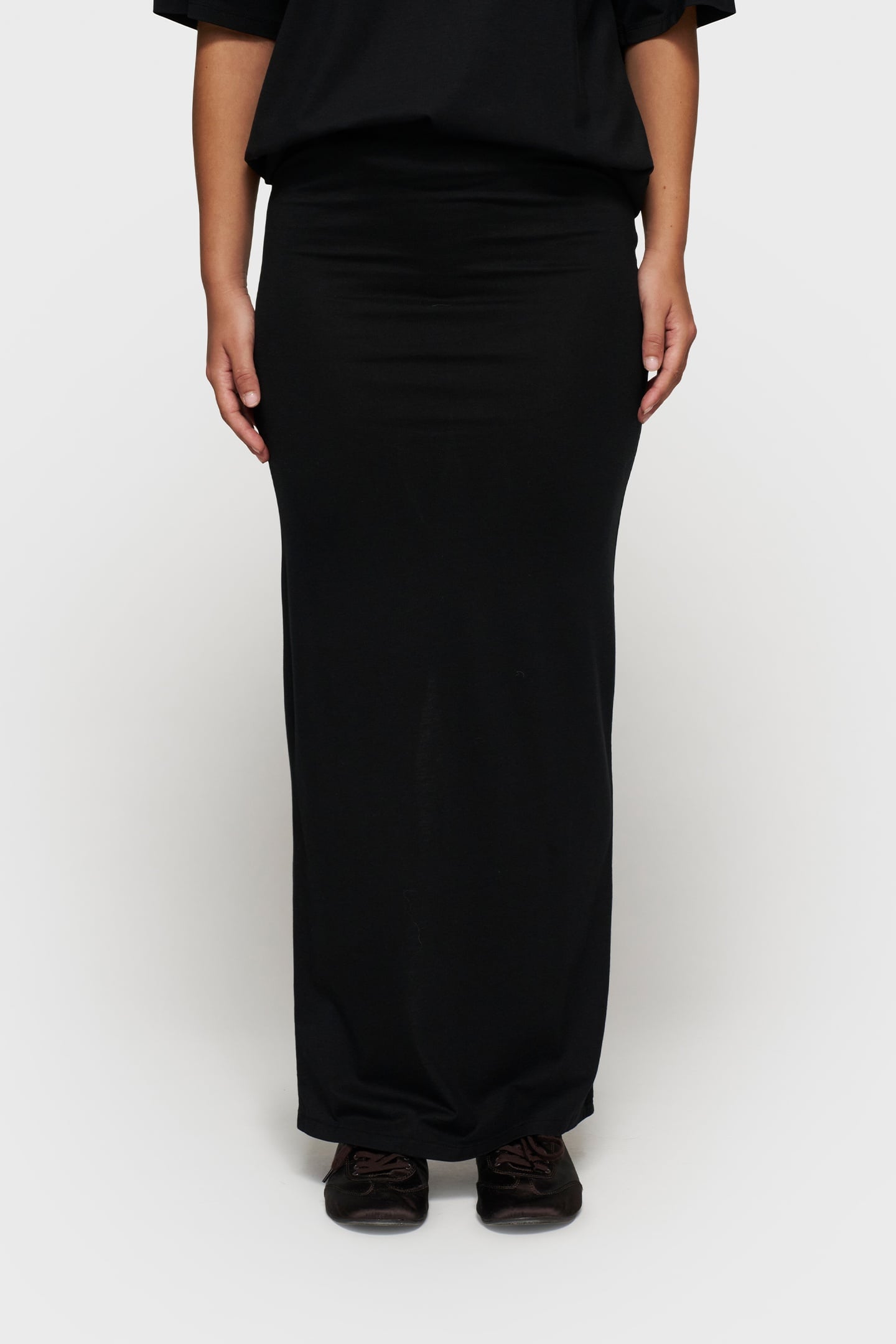 LONG SKIRT BLACK 2