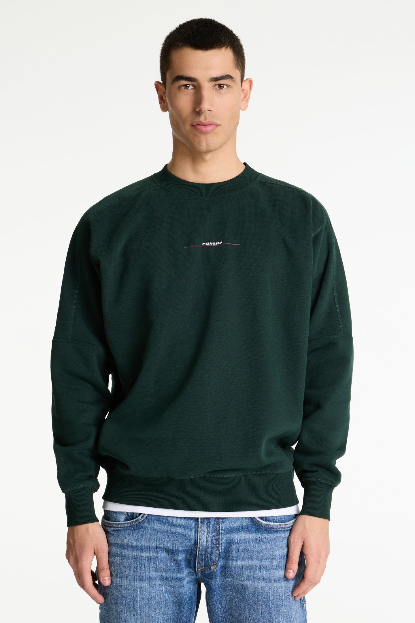 CONNECT ROUND SWEATER SCARAB 1
