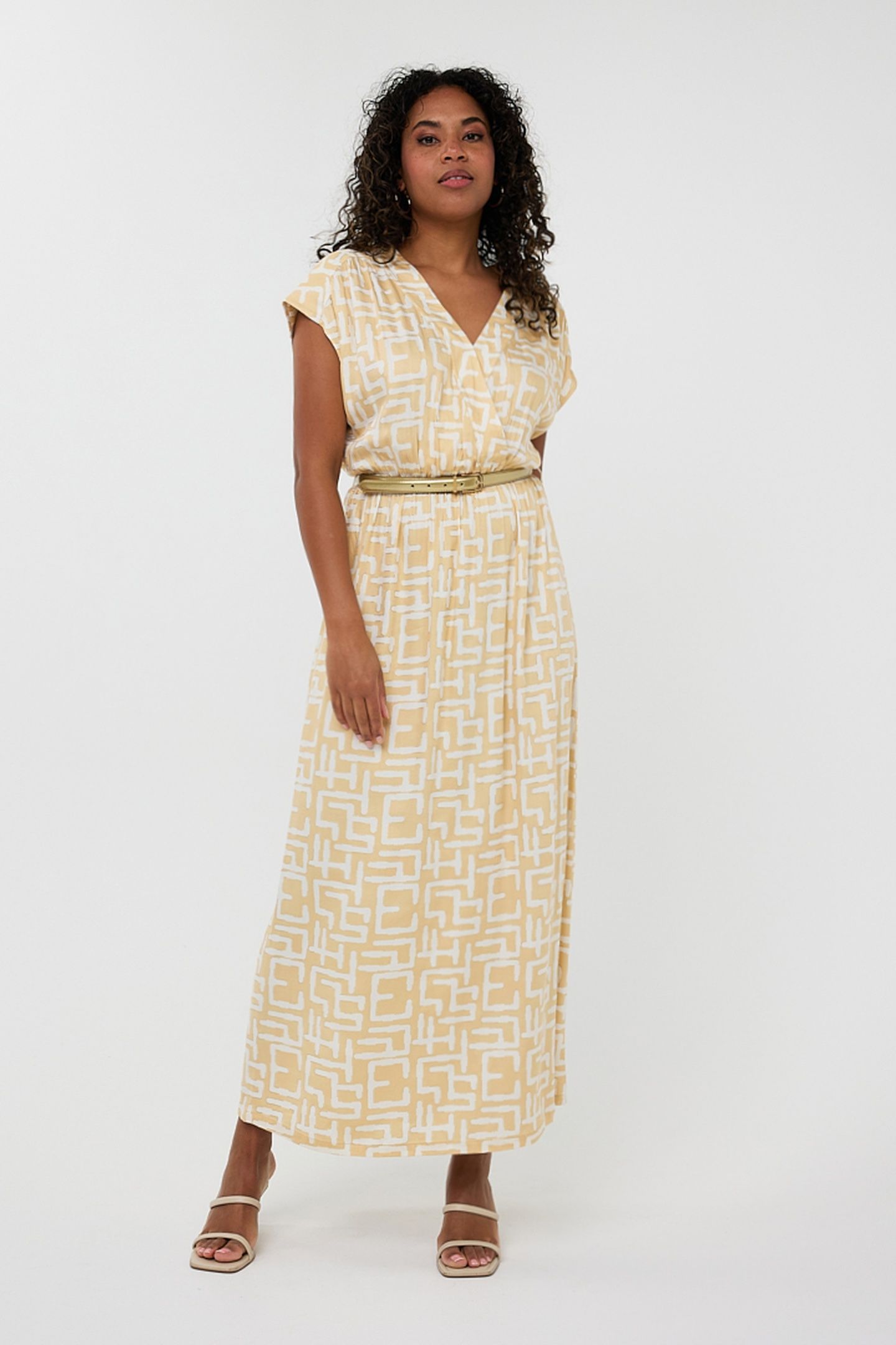 DRESS LONG E-LECTRIC PRINT 2