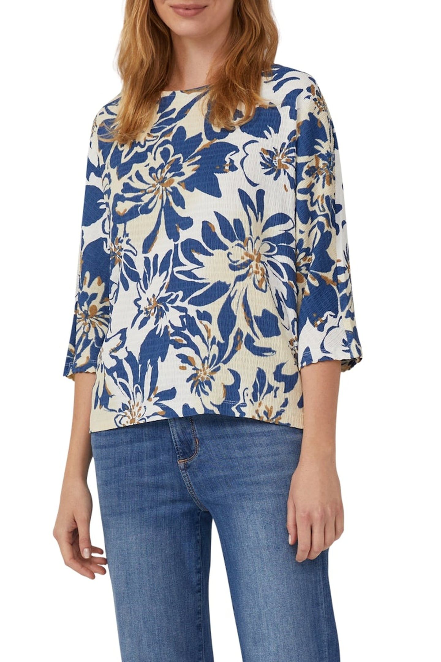 S.OLIVER T-SHIRTS OFFWHITE 1