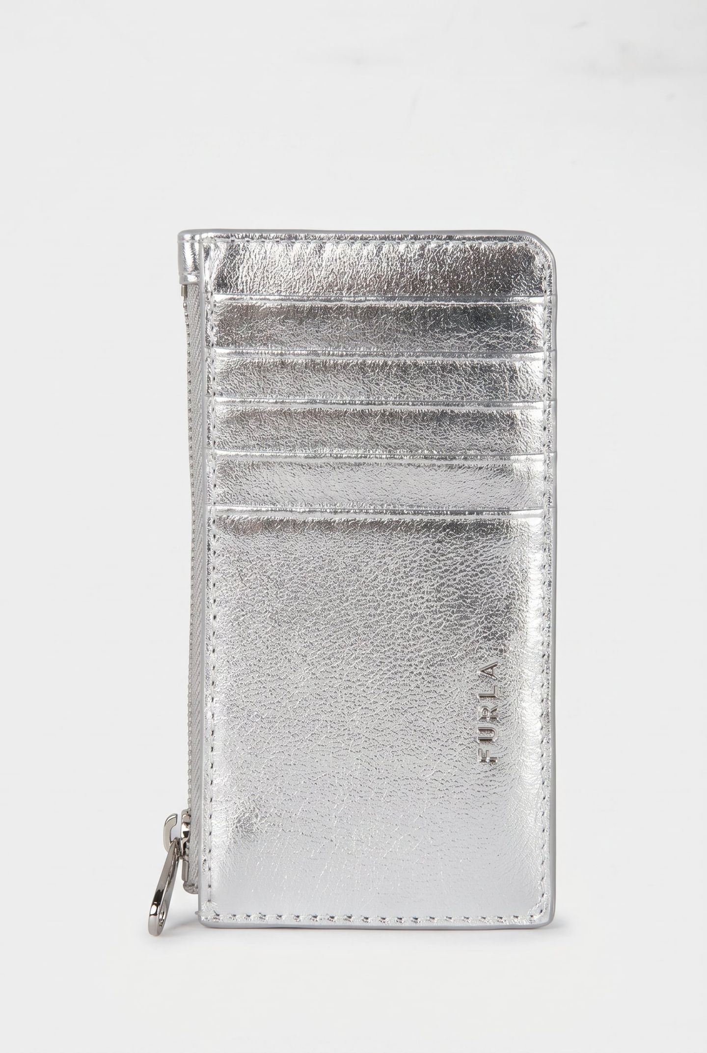 CLASSIC MEDIUM LONG CREDIT CARD CASE COLOR SILVER 1