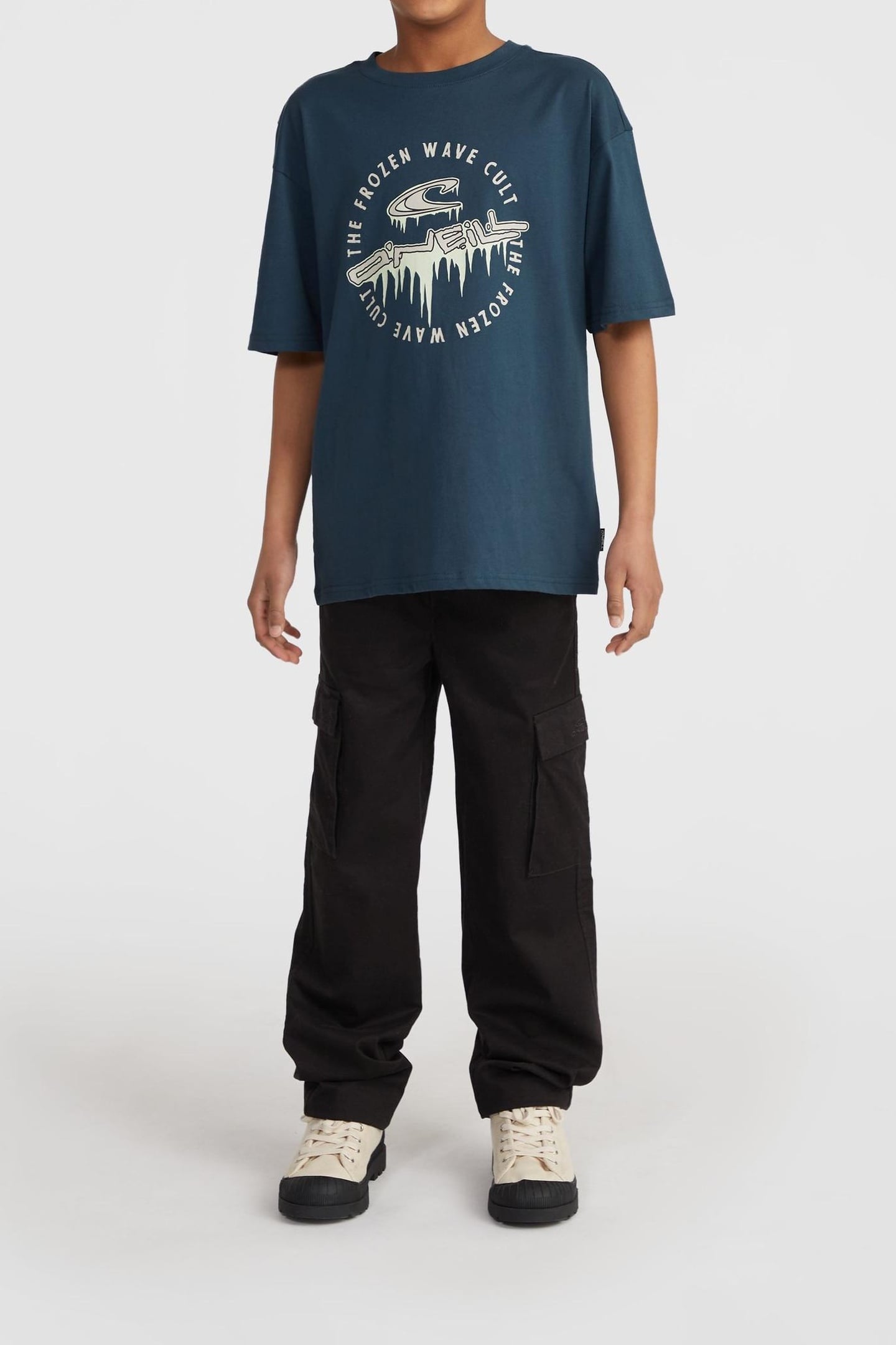 BOYS O'NEILL GRAPHIC T-SHIRT ALMA STEEL 1