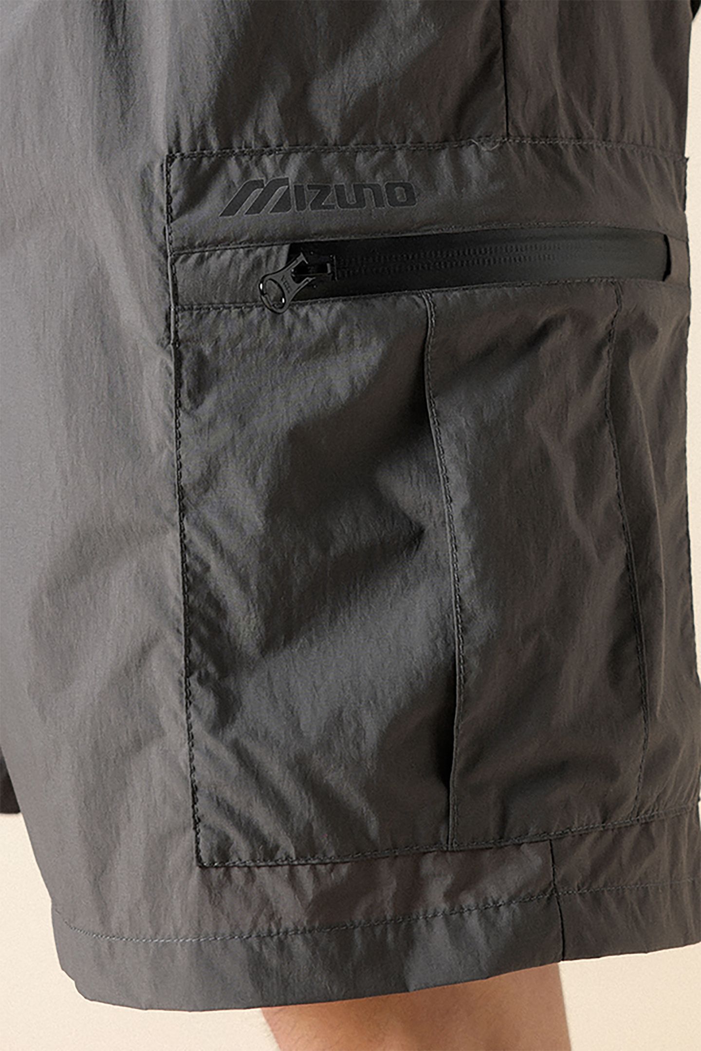 UNISEX SL WR CARGO SHORTS ASH BLACK 3