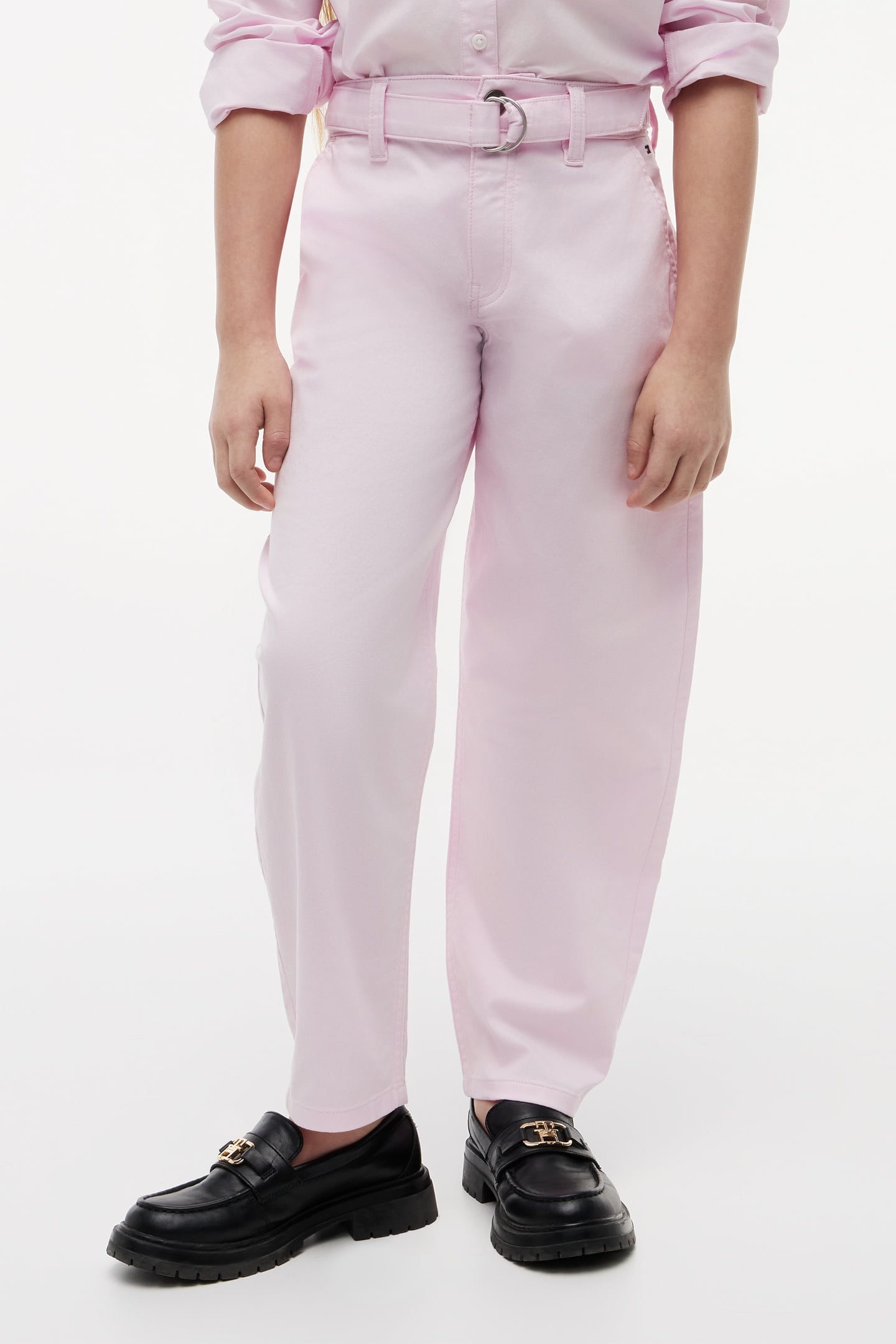 GIRLS BARREL PANTS PEARLY PINK 2