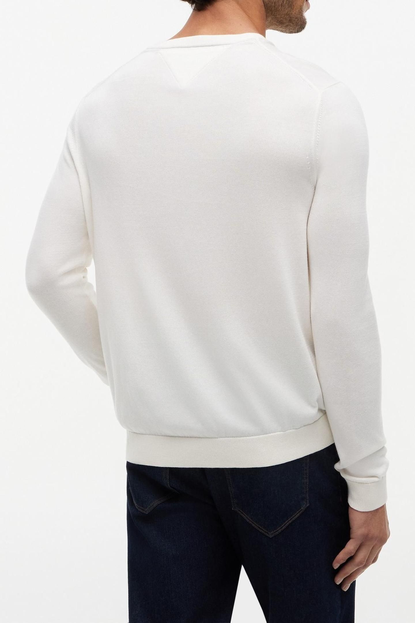 DC COTTON/LYOCELL SWEATER IVORY 3