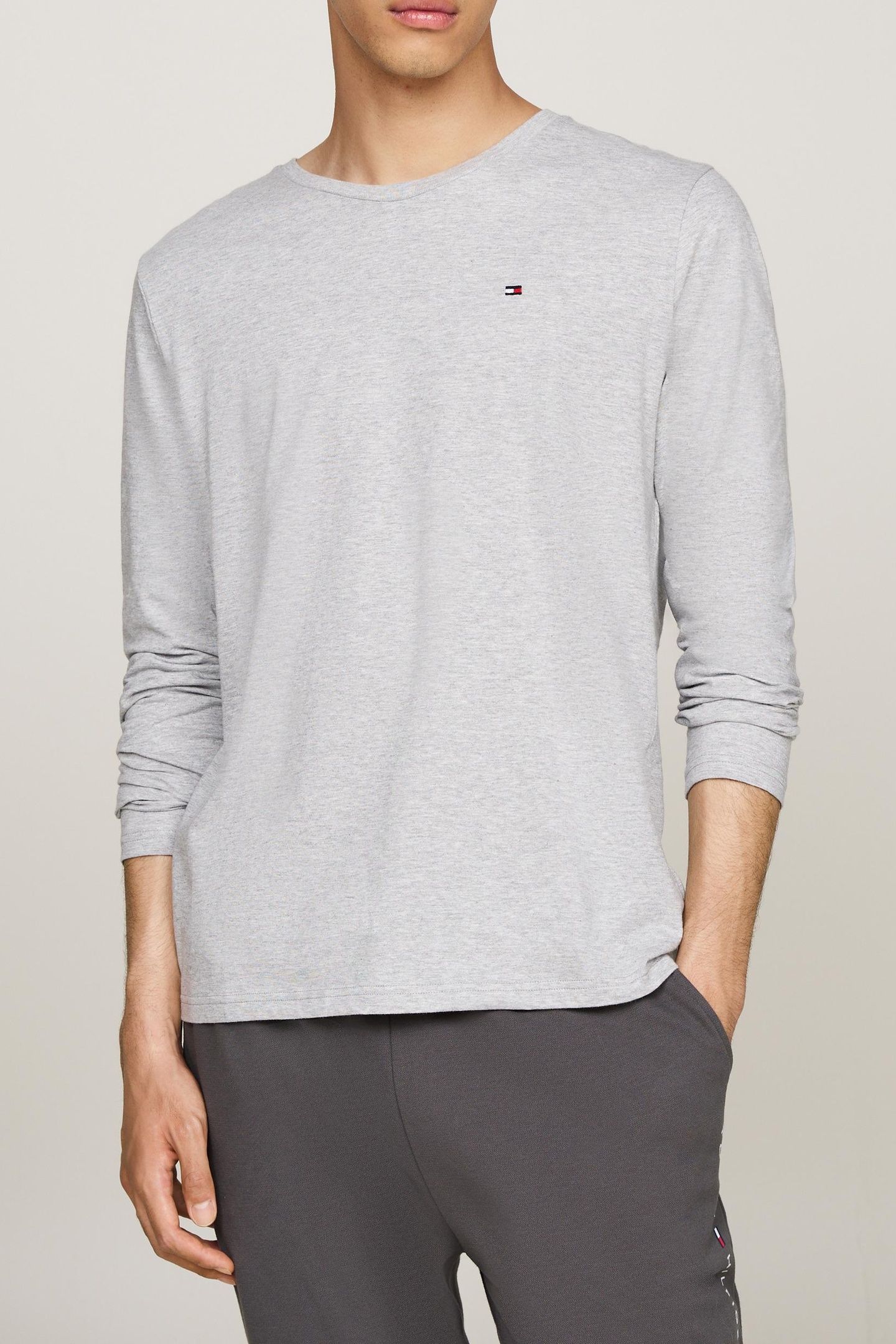 3-PACK LS TEE WHITE/BLACK/GREY HEATHER 5