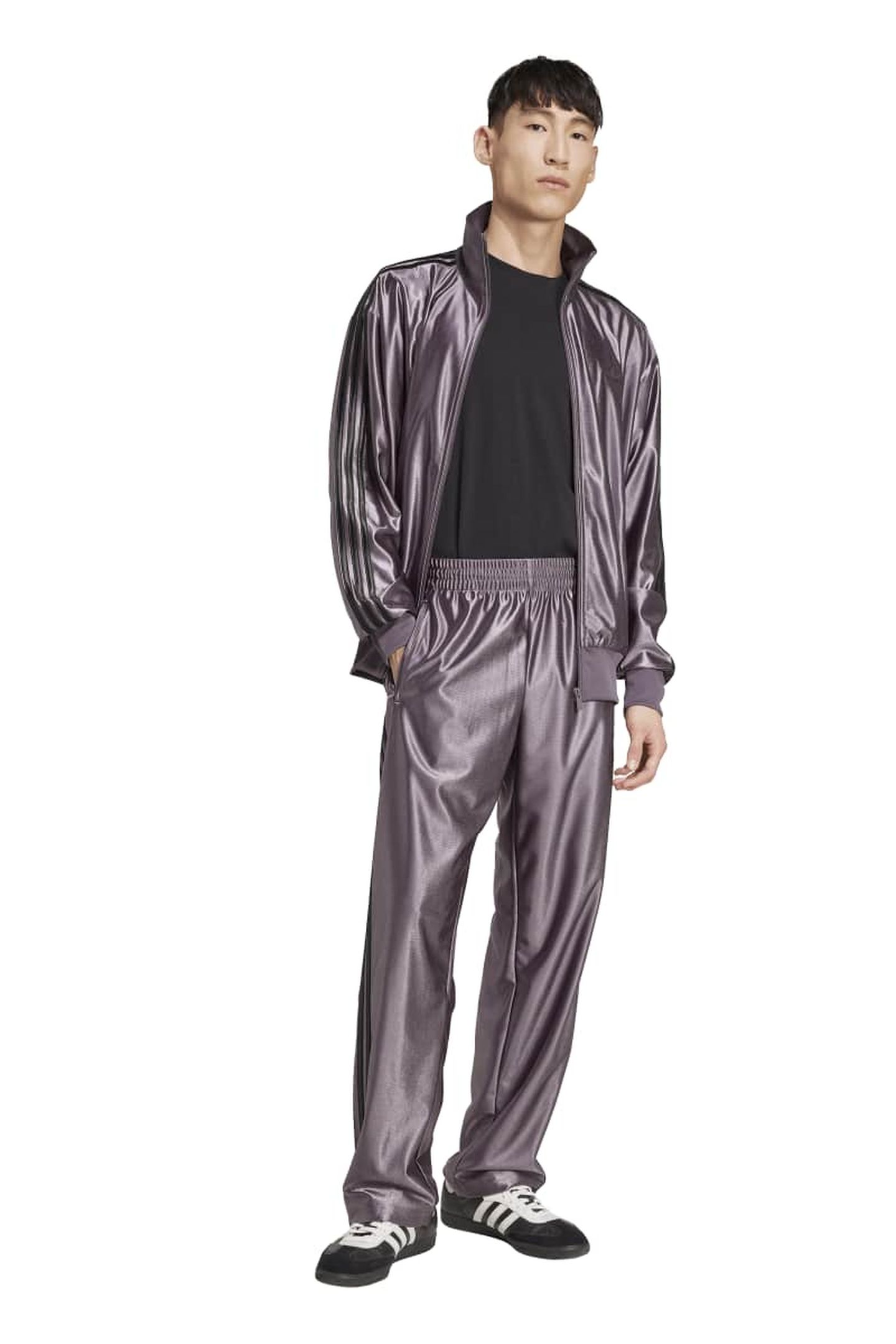 UNISEX ORIGINALS FIREBIRD ADICOLOR METALLIC TRACKPANT GREY S 1