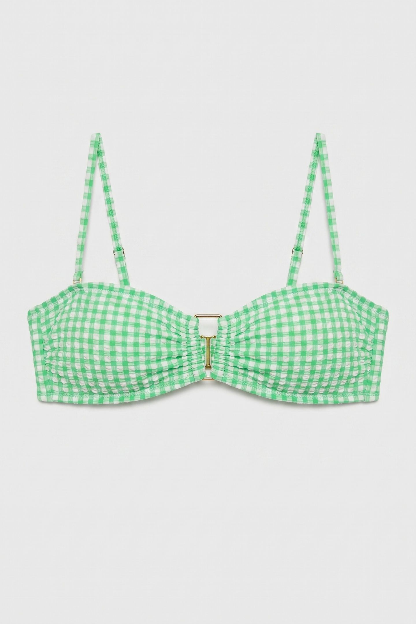 GIGI BANDEAU TOP GREEN 3